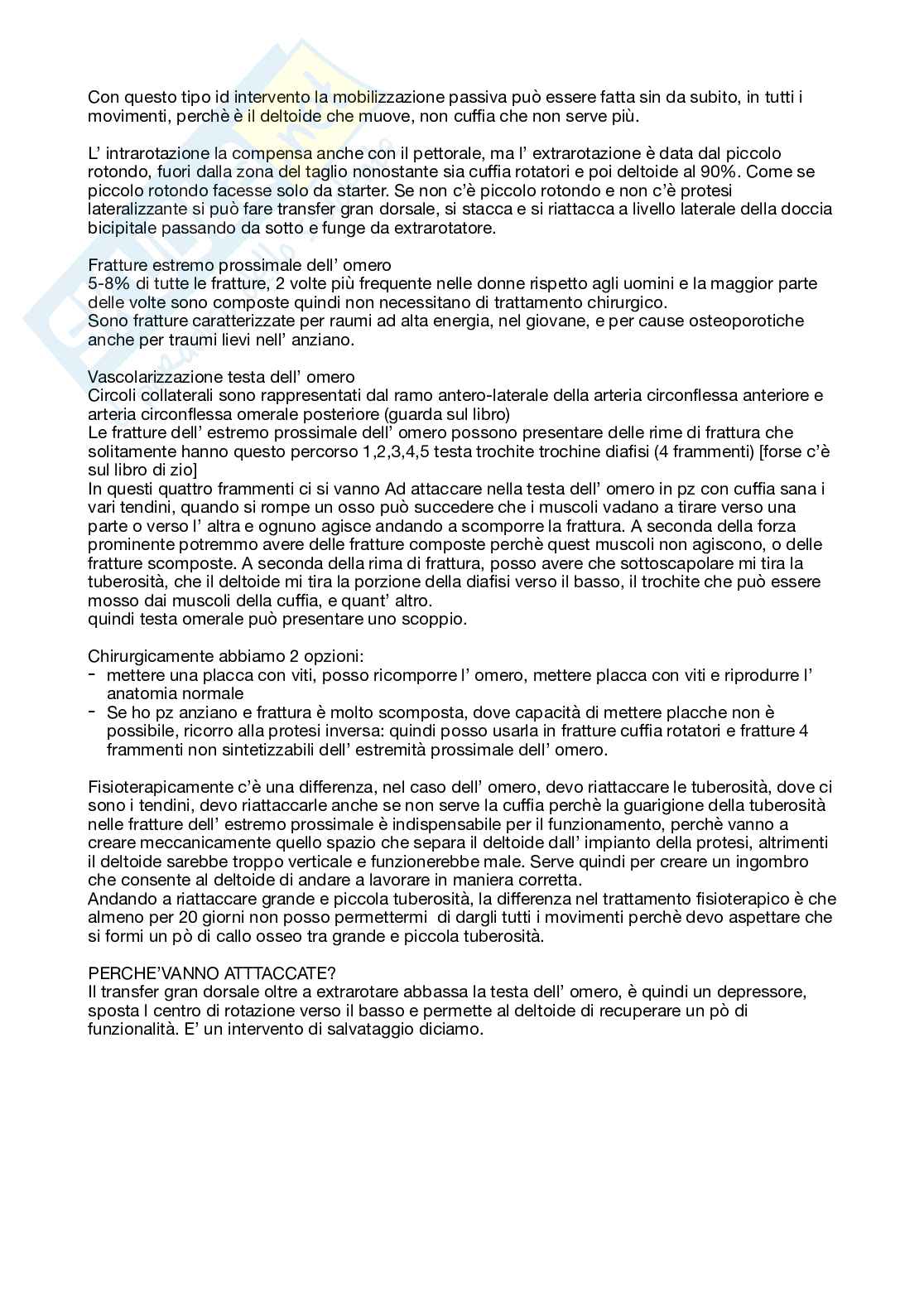 Traumi e Malattie dell Apparato Locomotore Pag. 31