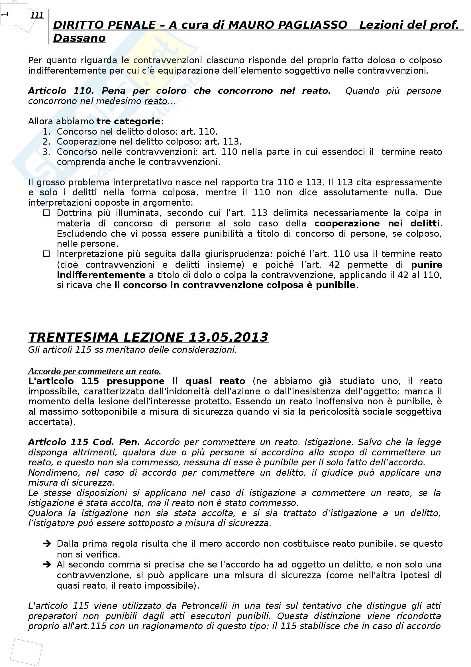 Diritto penale - Appunti Pag. 111