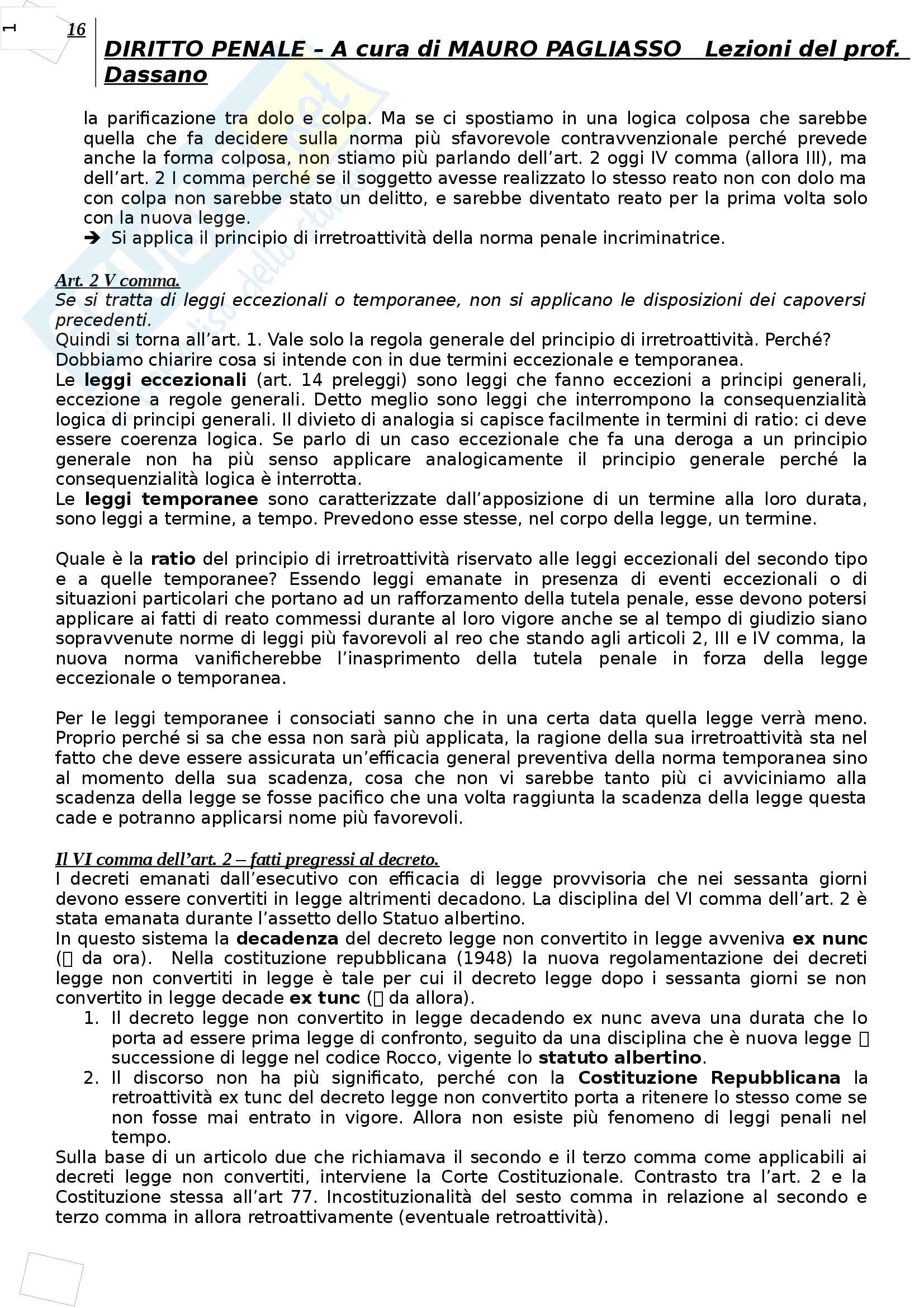 Diritto penale - Appunti Pag. 16