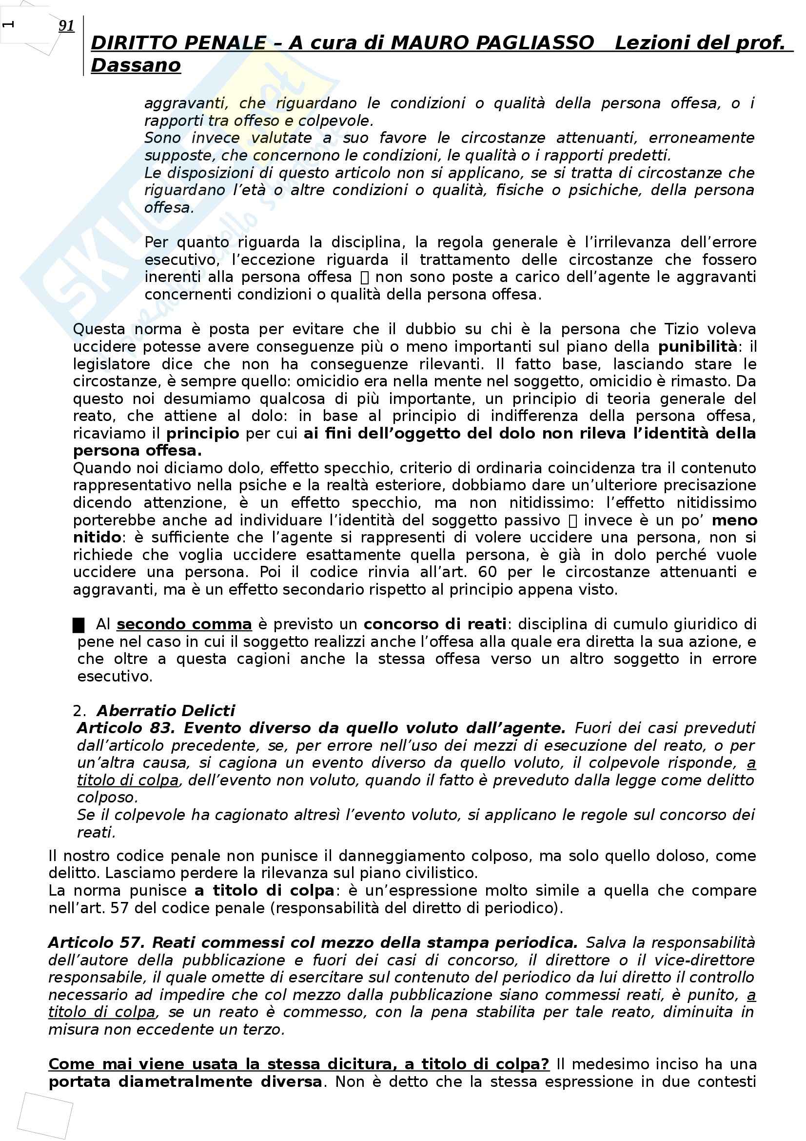 Diritto penale - Appunti Pag. 91