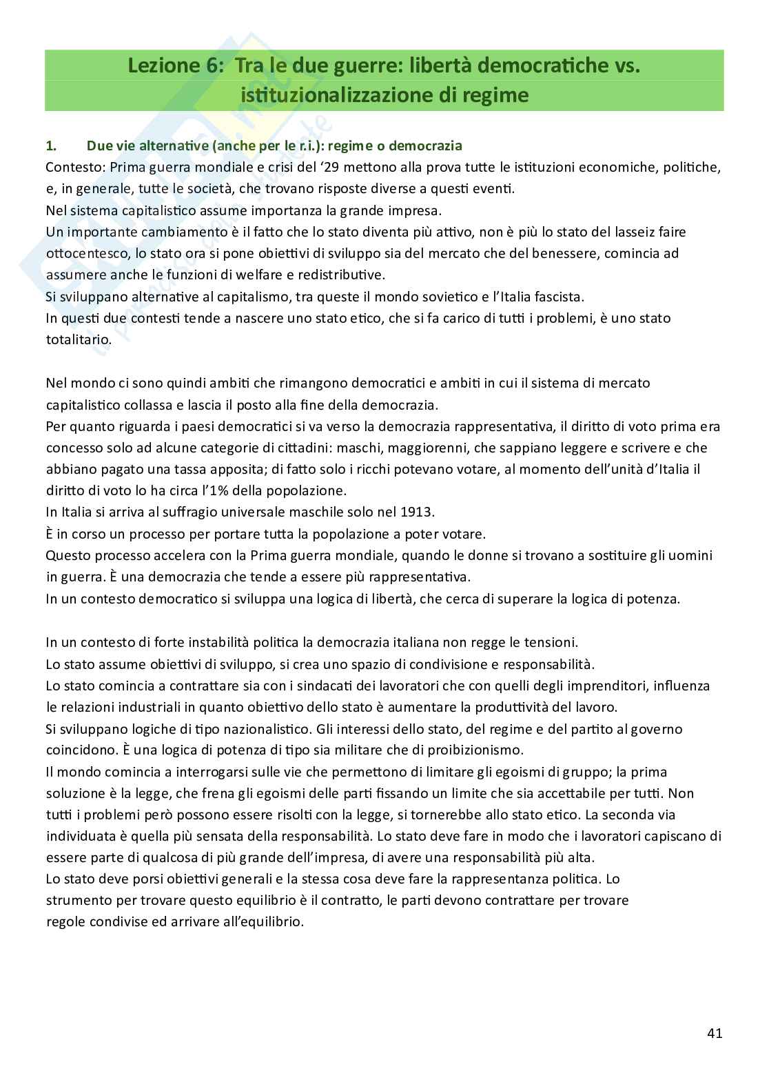 Storia economica del lavoro e delle relazioni del lavoro Pag. 41
