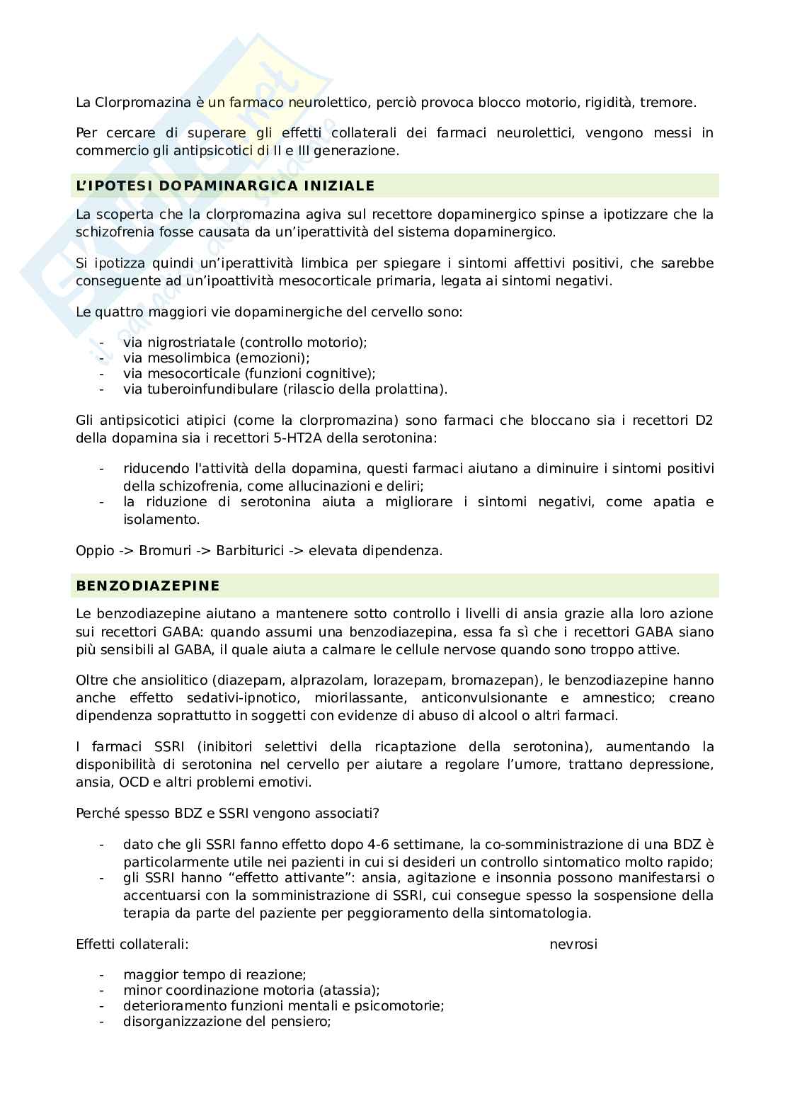 Riassunto esame Psichiatria, Prof. Serafini Gianluca, libro consigliato Elementi di psichiatria, Bogetto, Maina, Albert Pag. 51