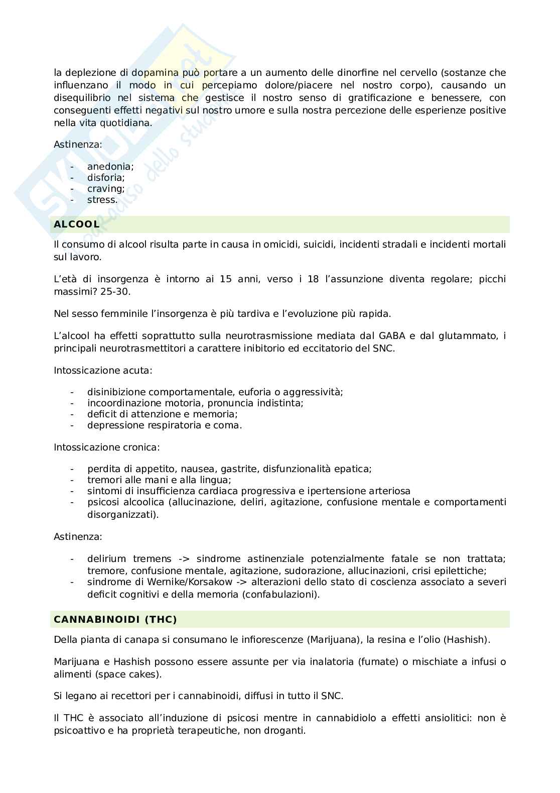 Riassunto esame Psichiatria, Prof. Serafini Gianluca, libro consigliato Elementi di psichiatria, Bogetto, Maina, Albert Pag. 56