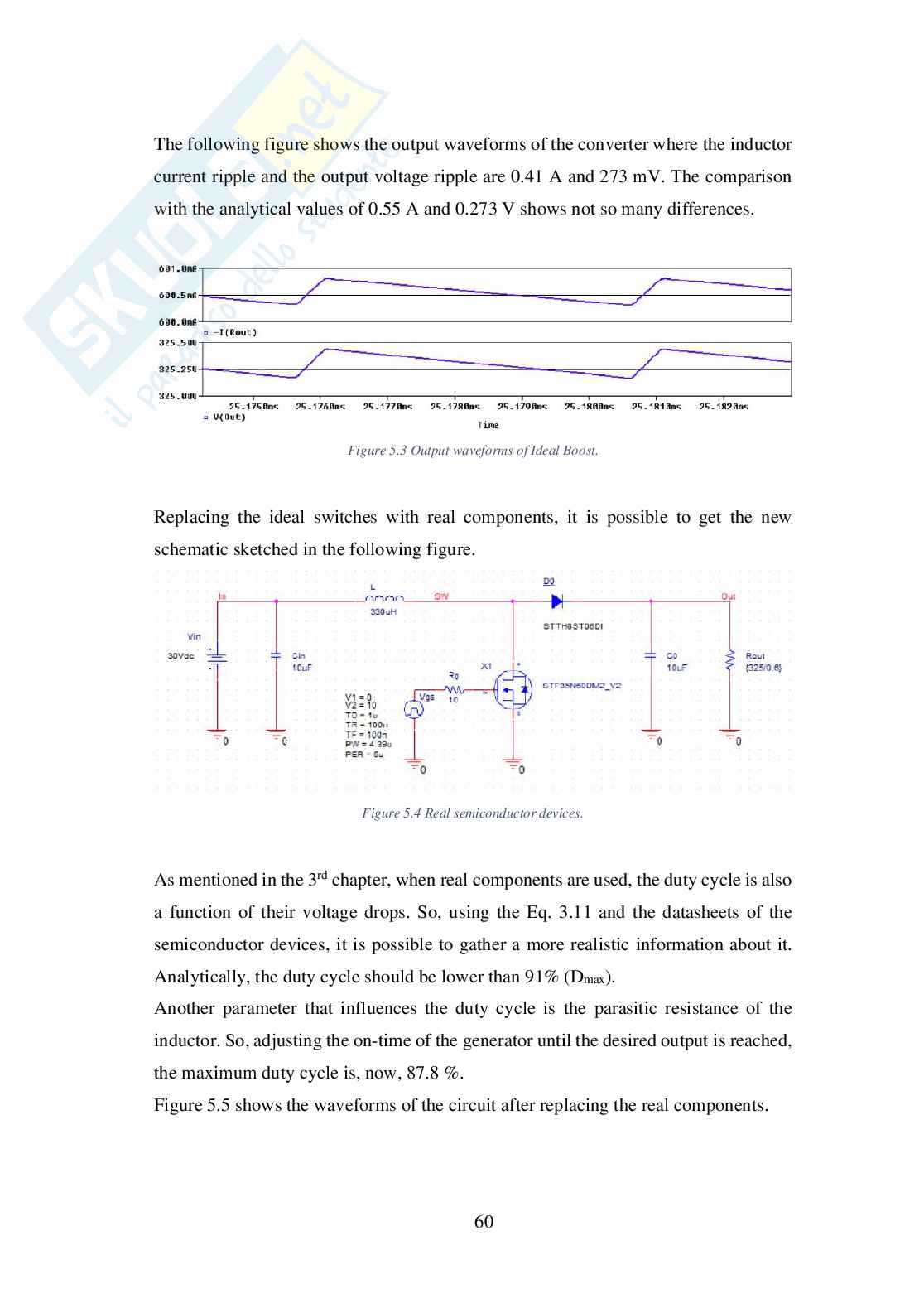 Progettazione e analisi di un convertitore DC/DC Boost per sistemi fotovoltaici Pag. 71