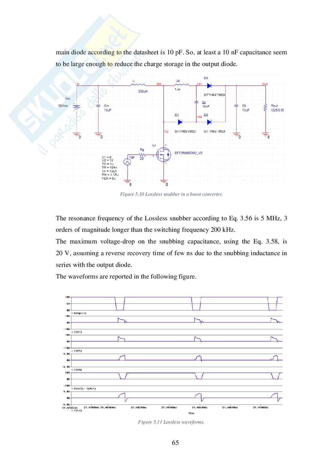 Progettazione e analisi di un convertitore DC/DC Boost per sistemi fotovoltaici Pag. 76