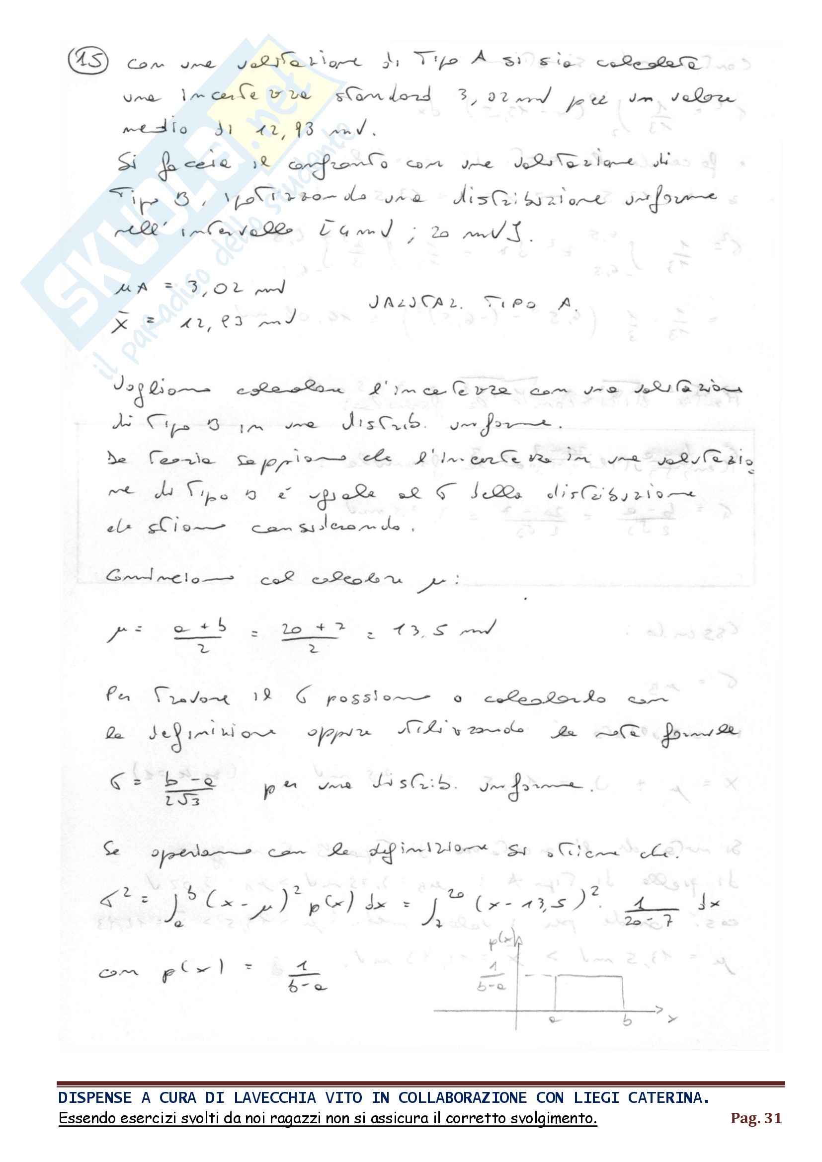 Parte 1, Fondamenti della misurazione Pag. 31