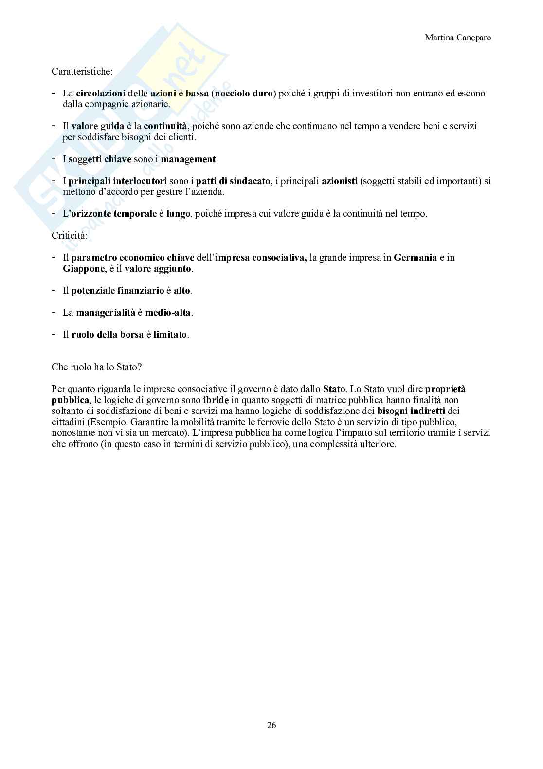 Economia aziendale – Parte 1 – Teoria (azienda, equilibri, bilancio, contabilità) Pag. 26