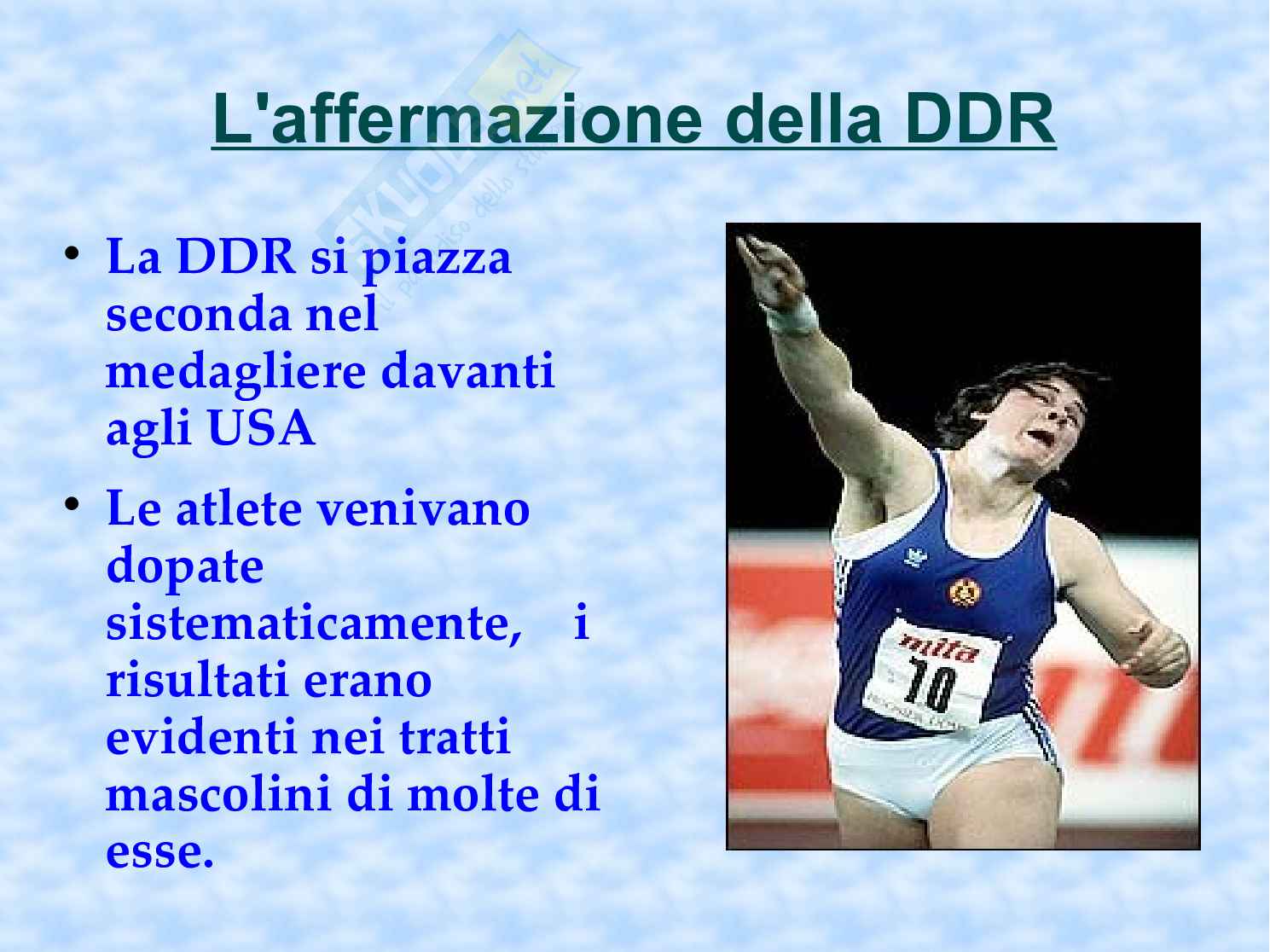 Tesina sullo sport e sulla politica Pag. 41