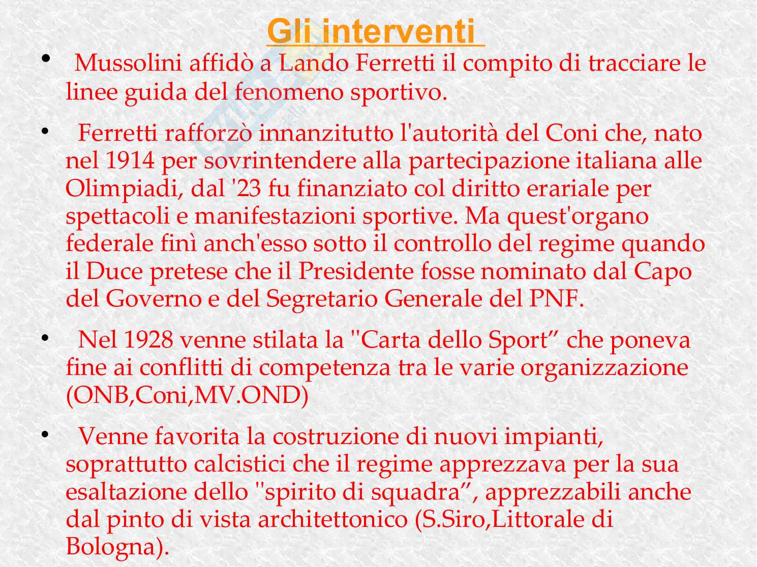 Tesina sullo sport e sulla politica Pag. 51
