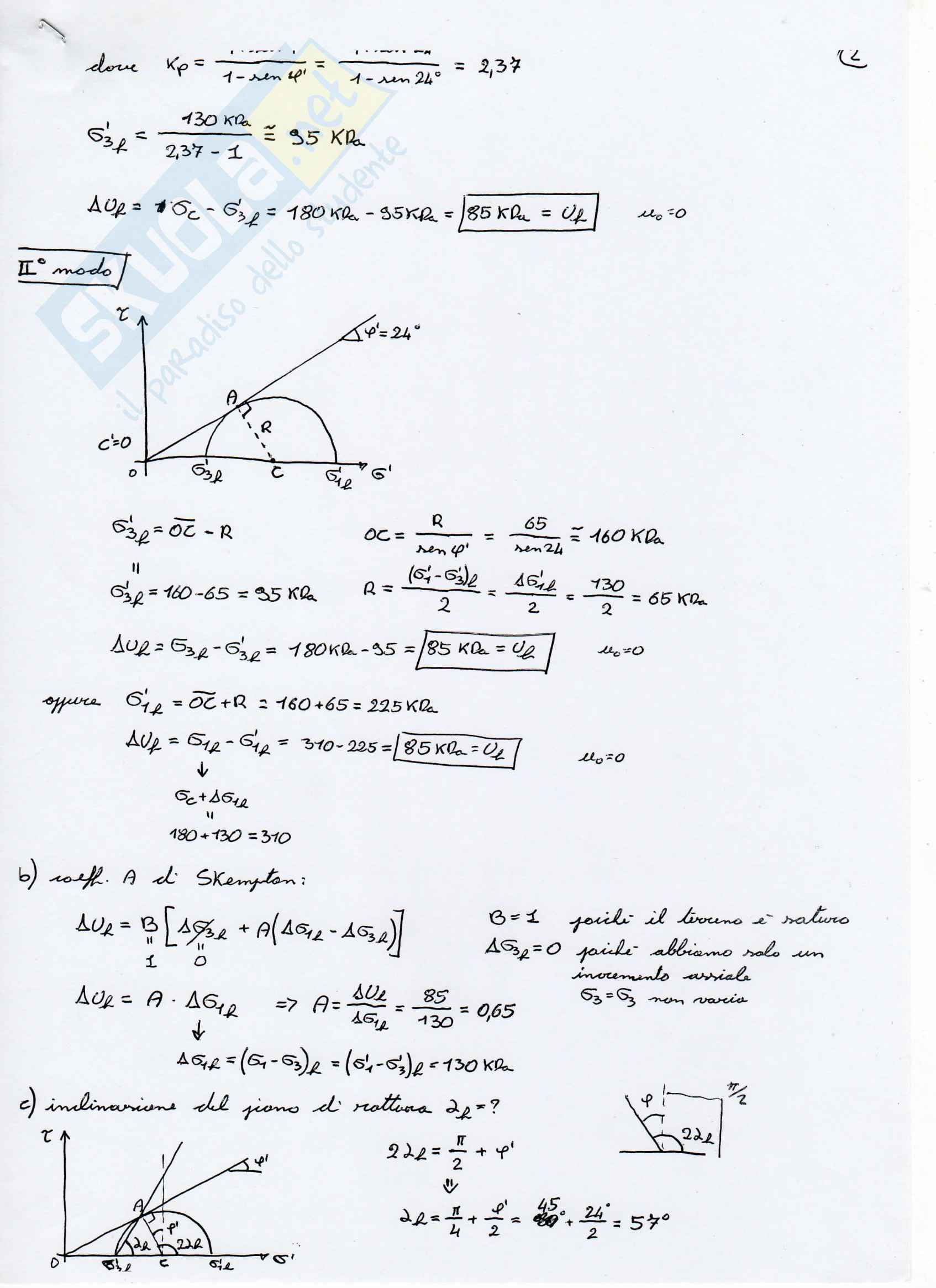 Appelli svolti, Geotecnica 2 Pag. 11
