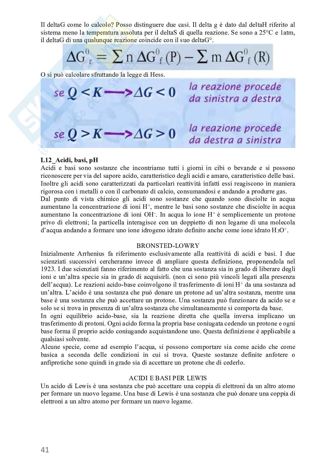 Teoria Chimica di base  Pag. 41