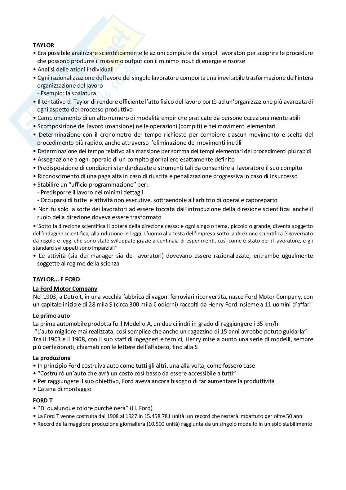 Appunti di Comportamento organizzativo Pag. 2