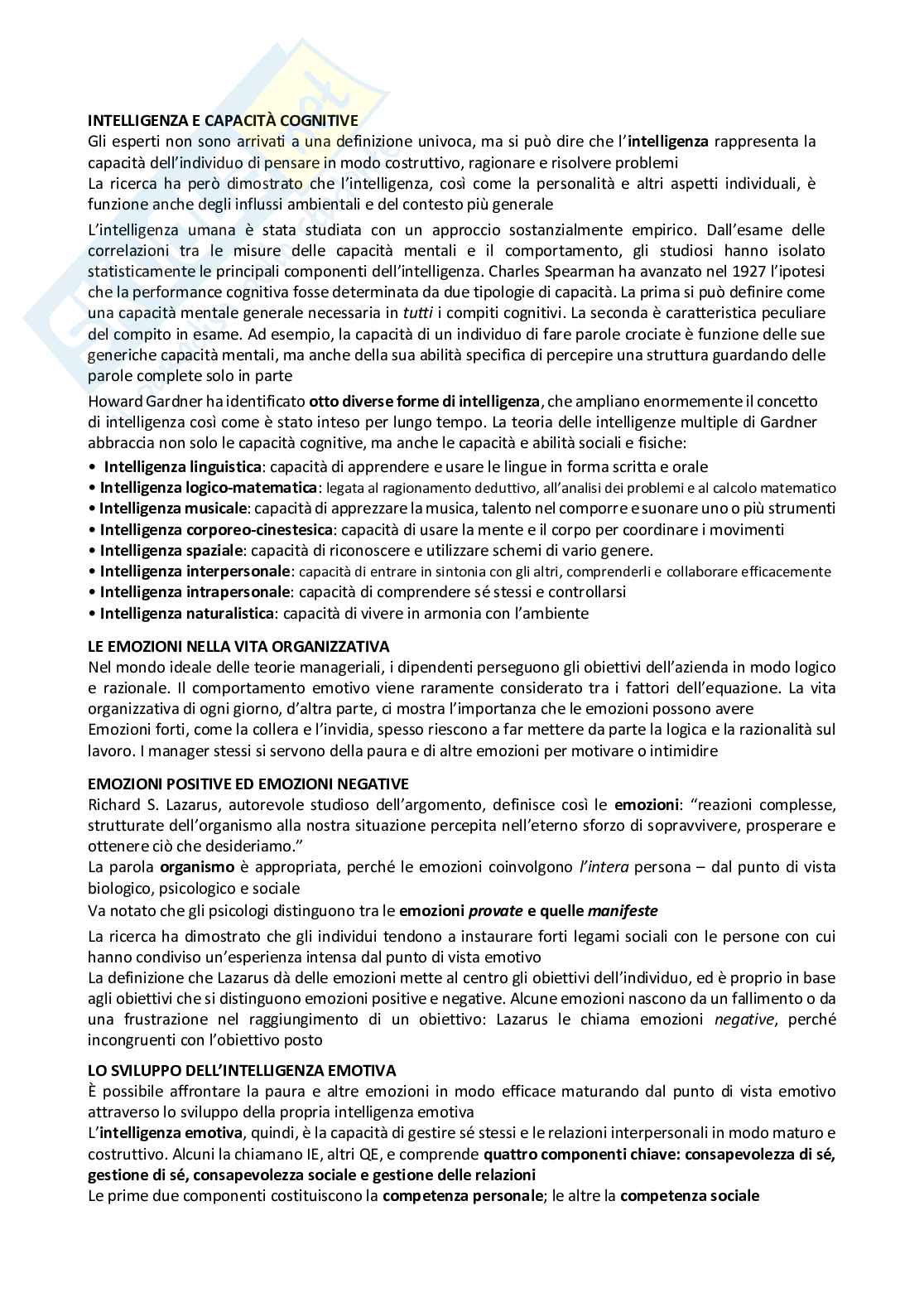 Appunti di Comportamento organizzativo Pag. 36