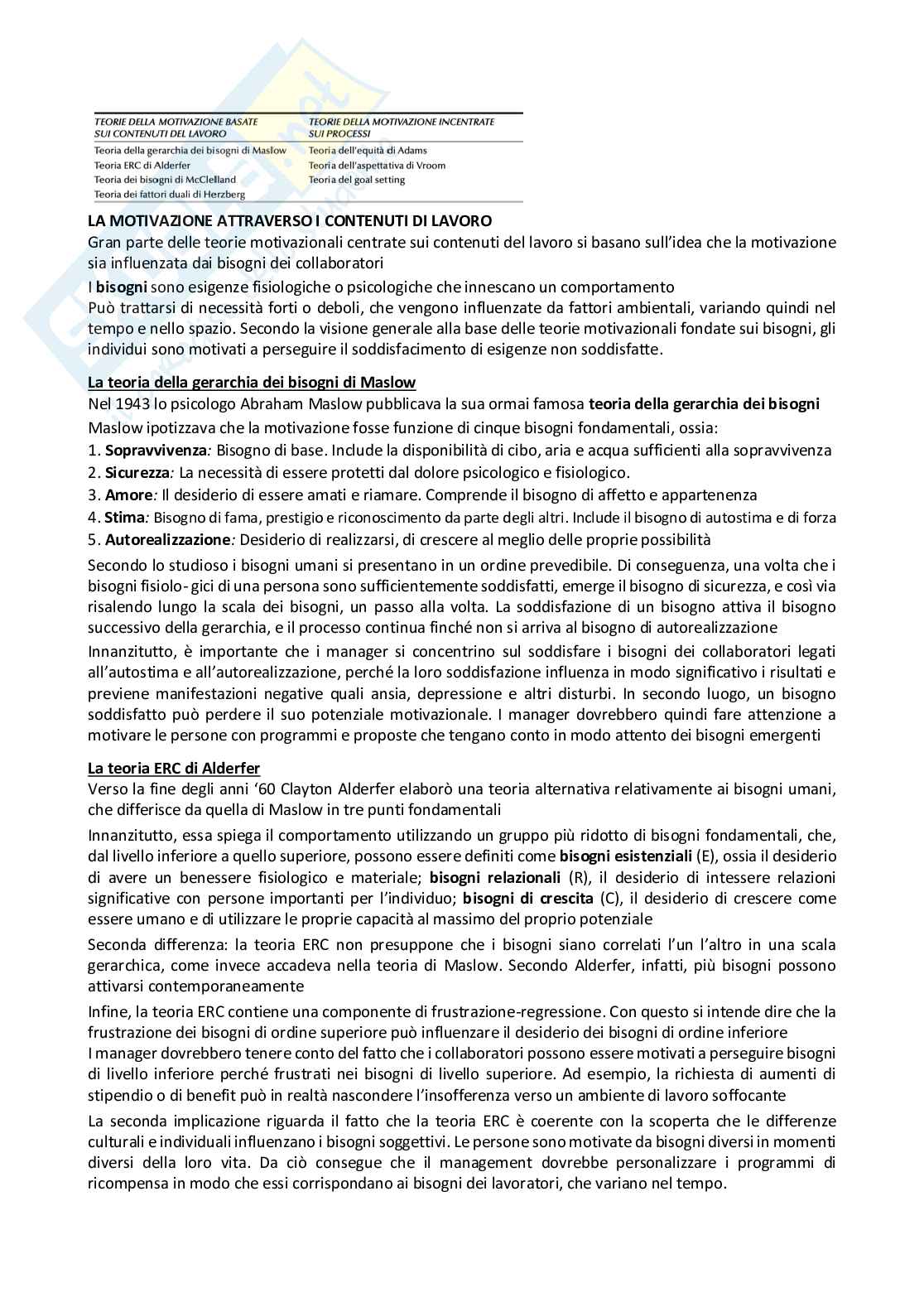 Appunti di Comportamento organizzativo Pag. 46