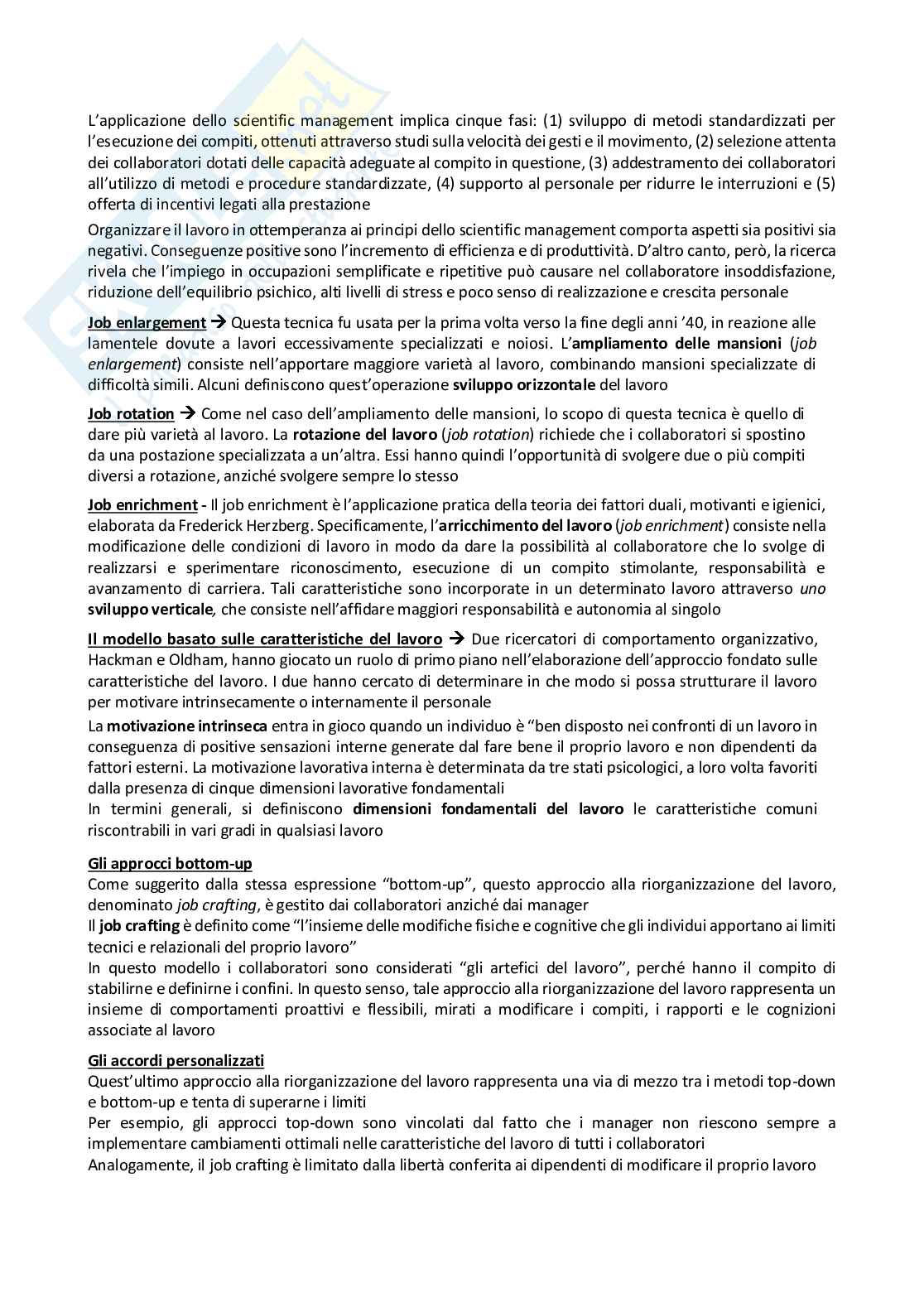 Appunti di Comportamento organizzativo Pag. 51
