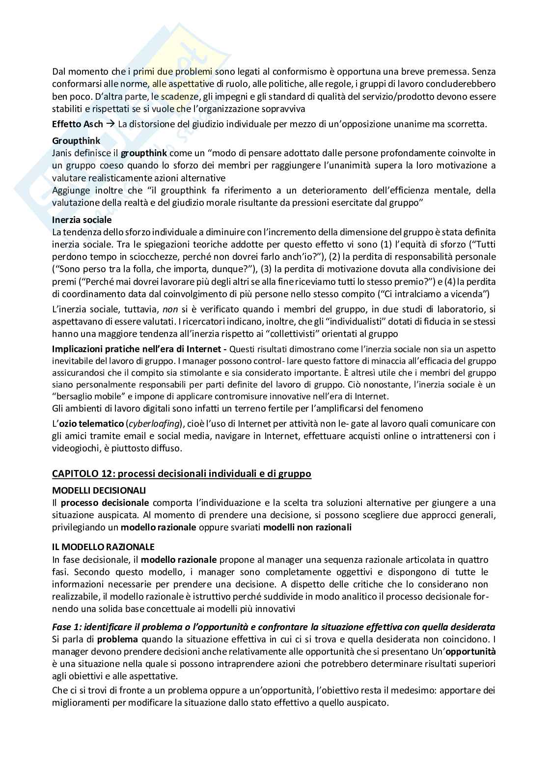 Appunti di Comportamento organizzativo Pag. 56