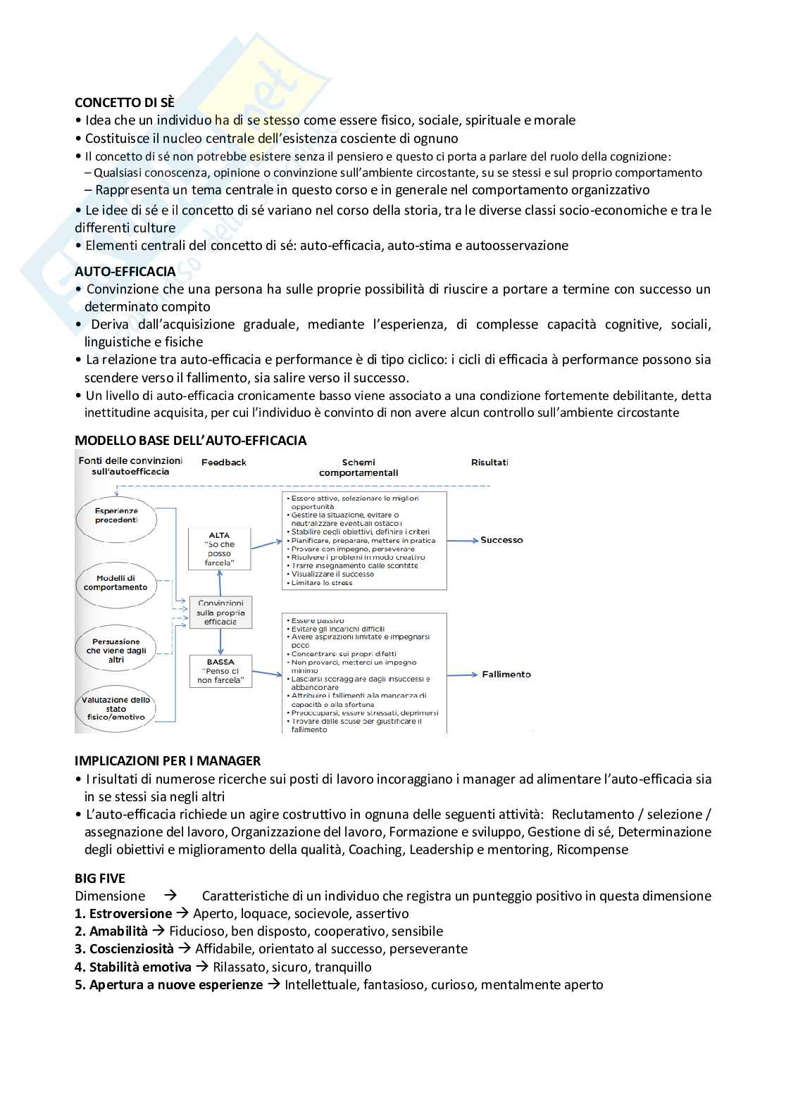 Appunti di Comportamento organizzativo Pag. 6