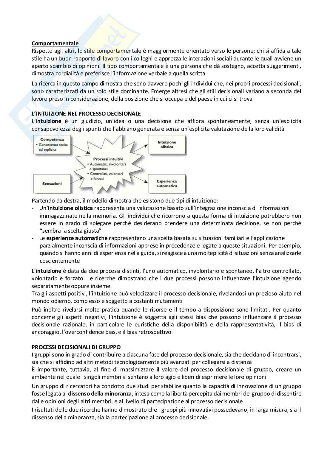 Appunti di Comportamento organizzativo Pag. 61