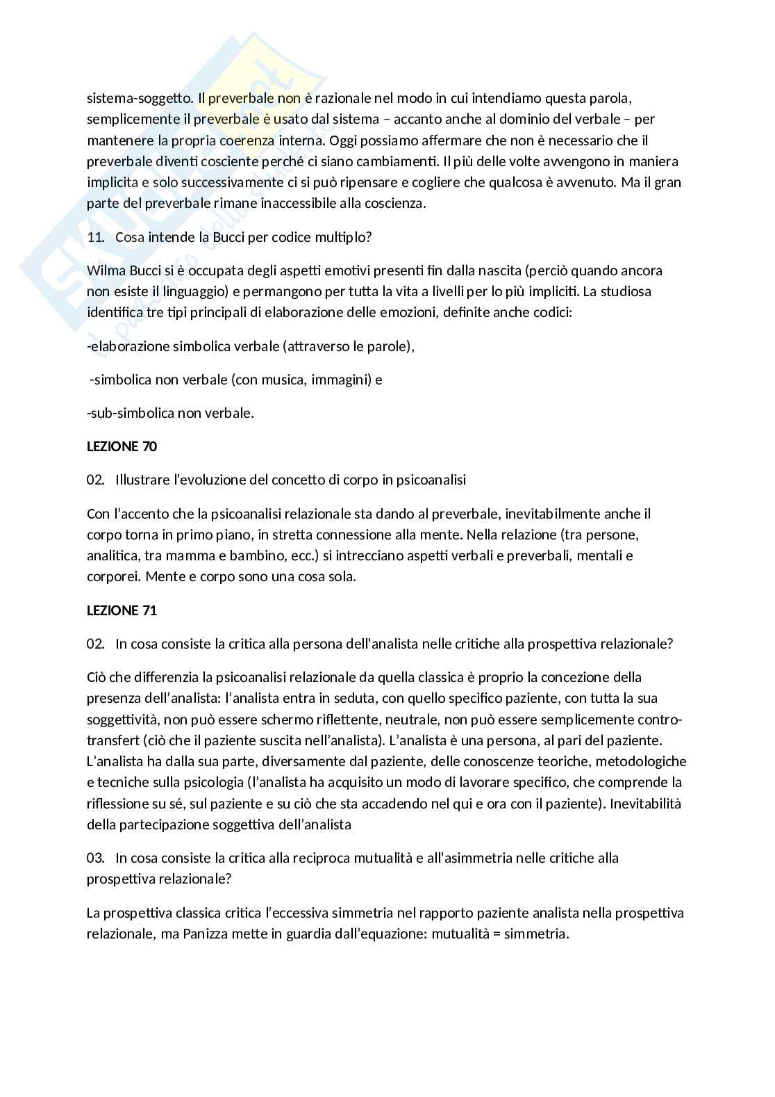 Paniere nuovo completo di Psicologia dinamica Pag. 66