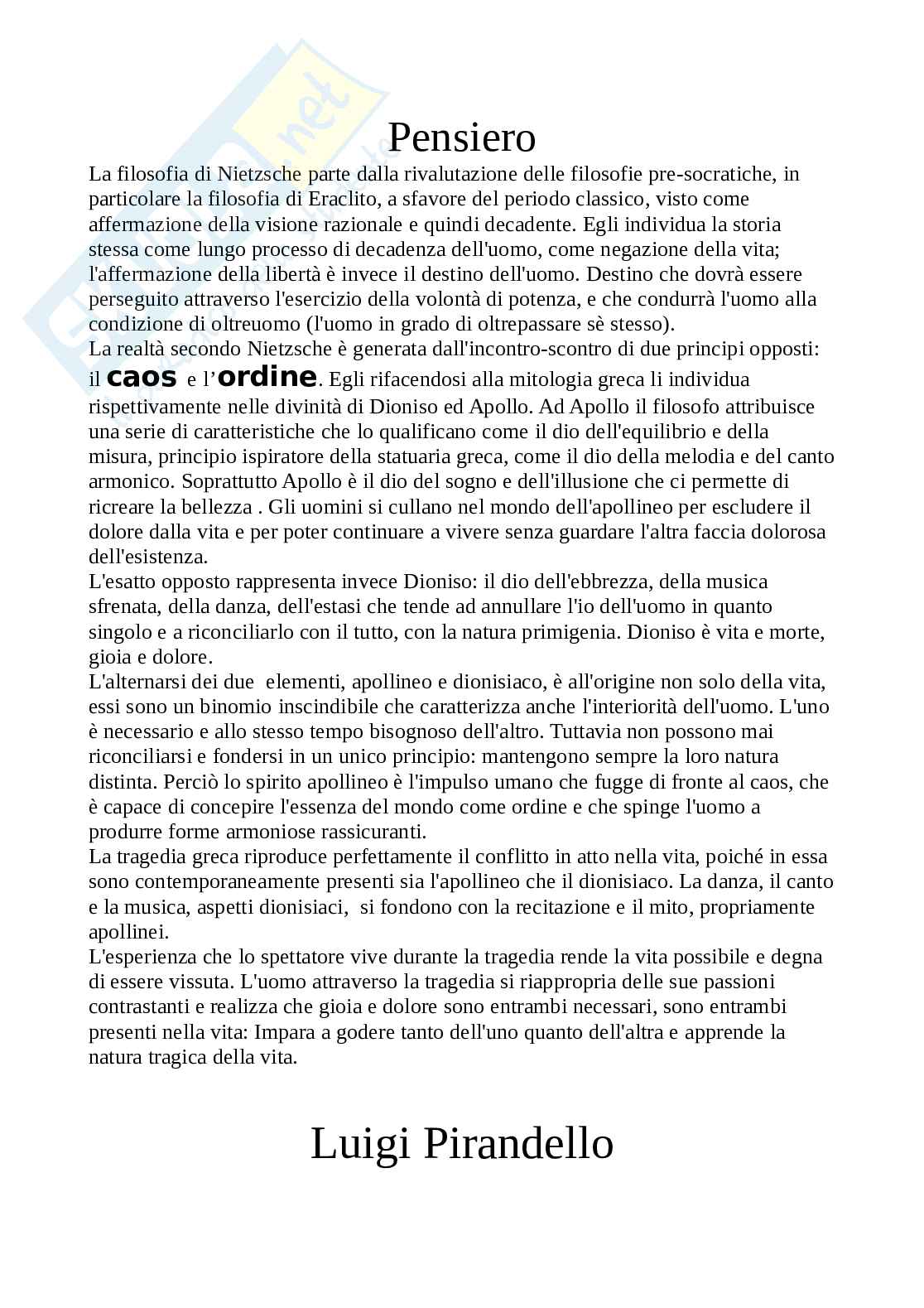 Caos e ordine Pag. 6