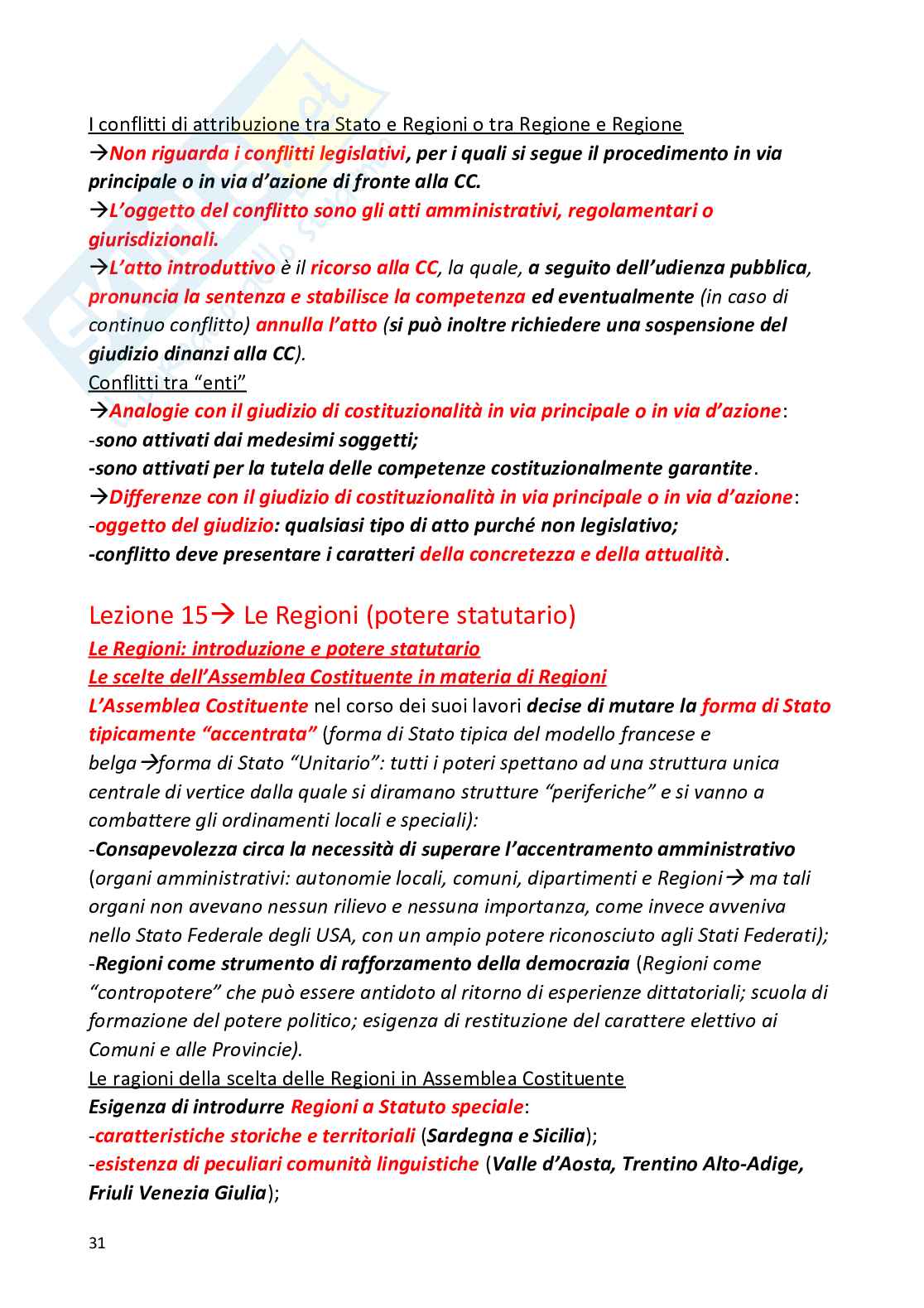 Diritto pubblico  Pag. 31