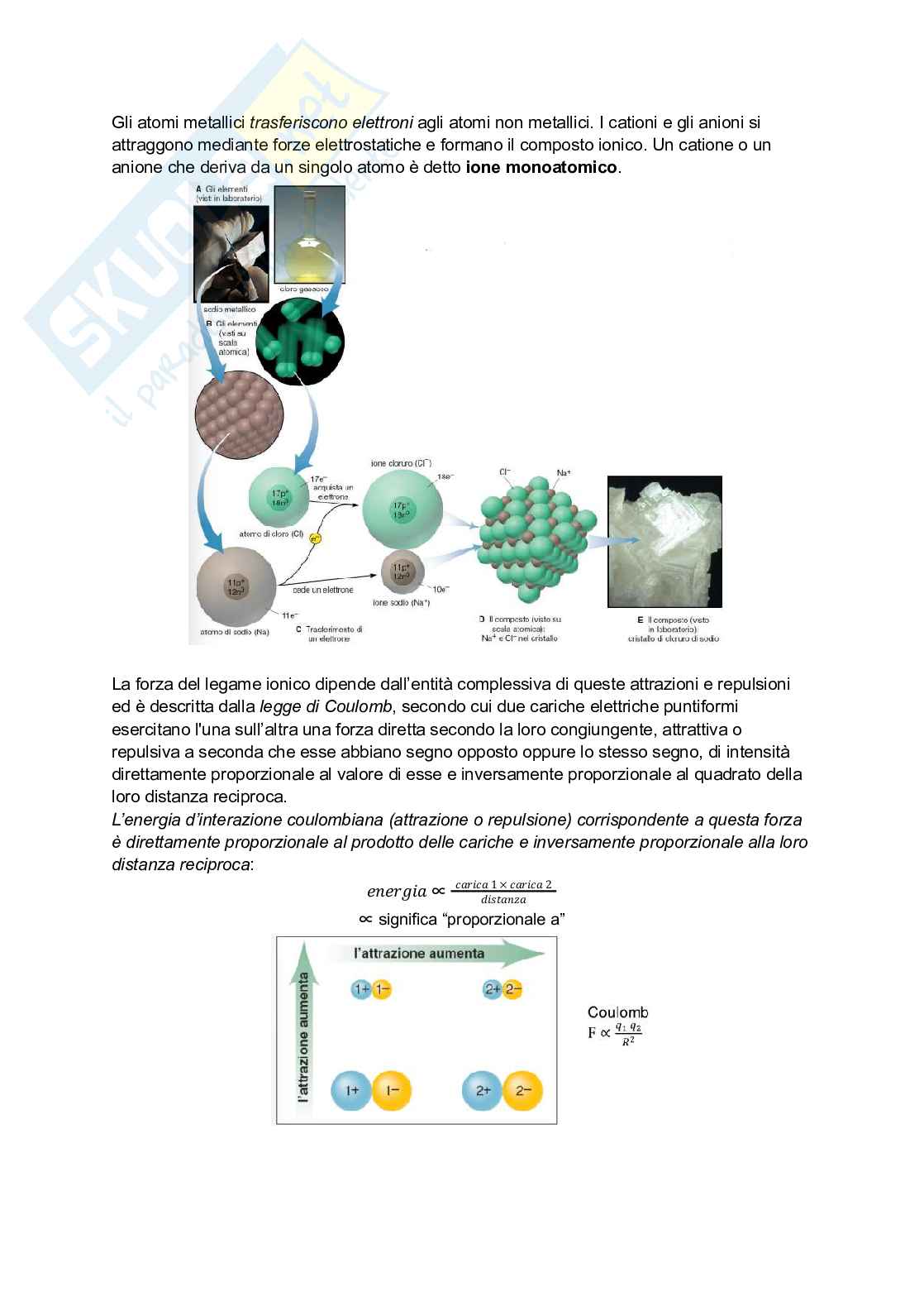 Riassunto esame Chimica inorganica, Prof. Tosoni Sergio Paolo, libro consigliato Chimica. La natura molecolare della materia e delle sue trasformazioni. Con Connect, Silberberg, Amateis  Pag. 31