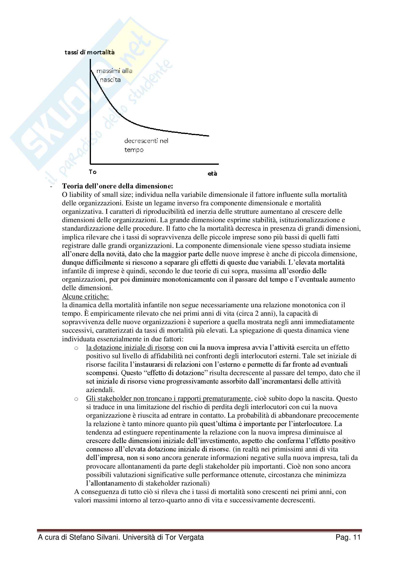 Riassunto esame Creazione d'impresa e imprenditorialità minore, prof. Scafarto, libro consigliato Le nuove imprese, Sorrentino Pag. 11