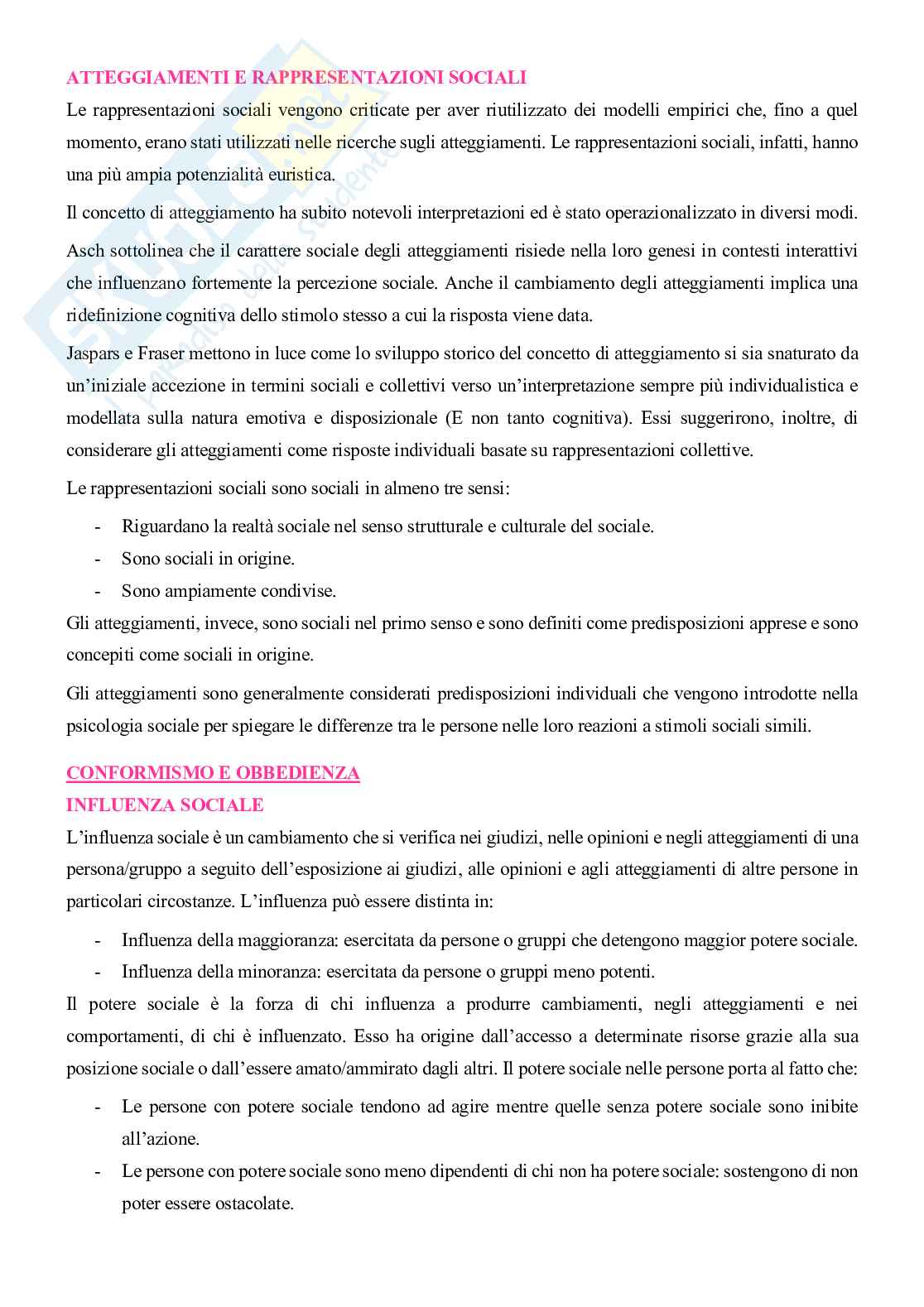 Appunti Psicologia sociale  Pag. 66