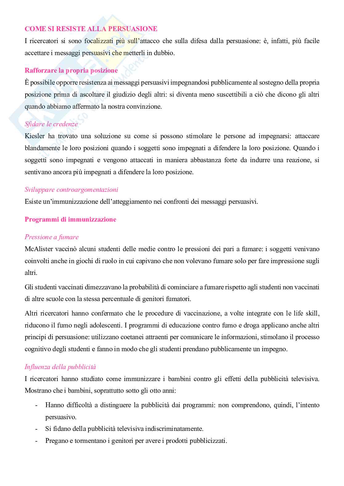 Appunti Psicologia sociale  Pag. 86