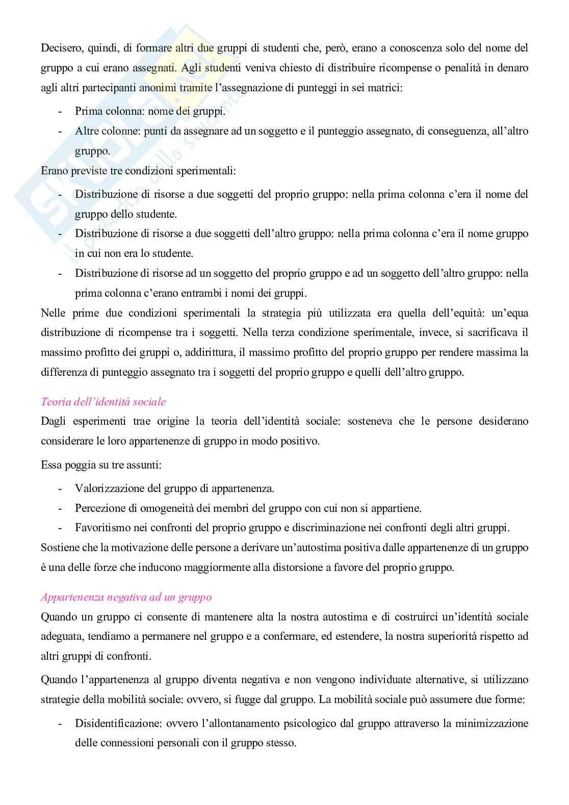 Appunti Psicologia sociale  Pag. 91
