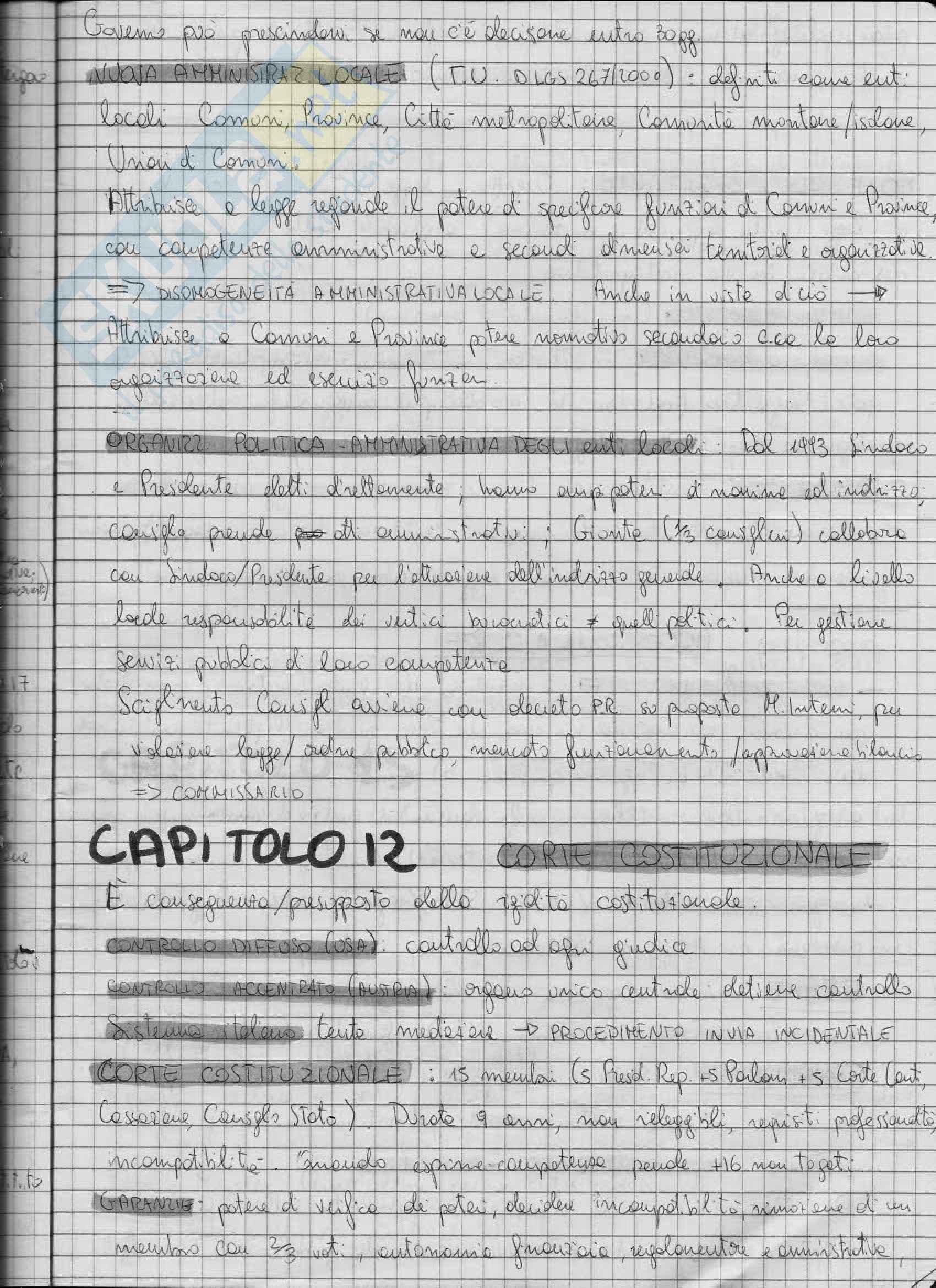 Organi costituzionali - Caretti, De Siervo Pag. 16