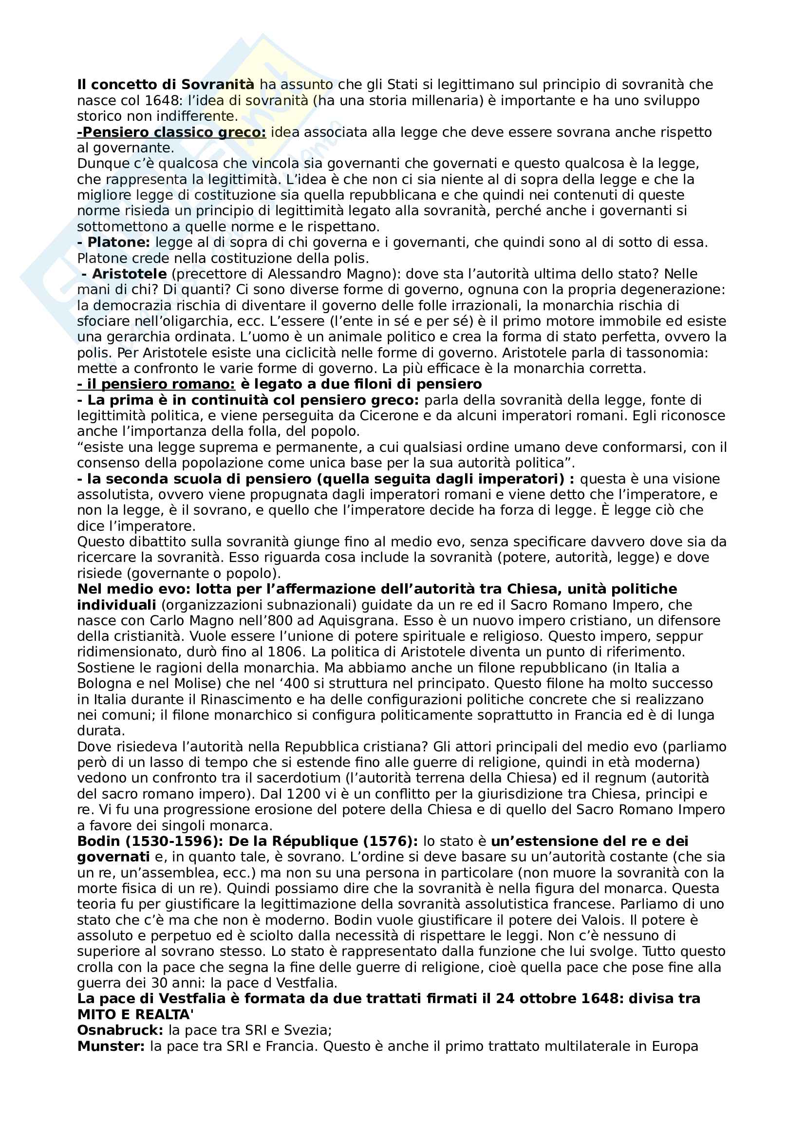Relazioni Internazionali Pag. 6
