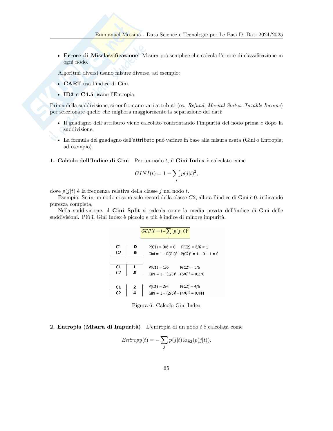 Data Science e tecnologie per le basi di dati - Appunti completi (Data Warehouse, Data Mining, DBMS, NoSQL) Pag. 66