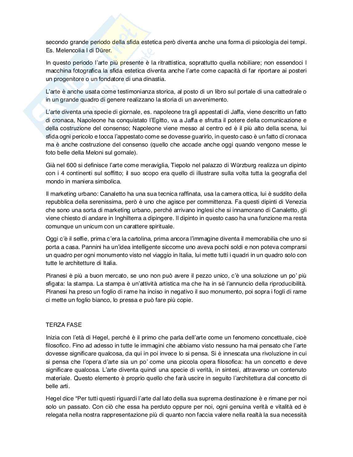 Appunti Lezioni Critica d'arte e d'architettura Pag. 6