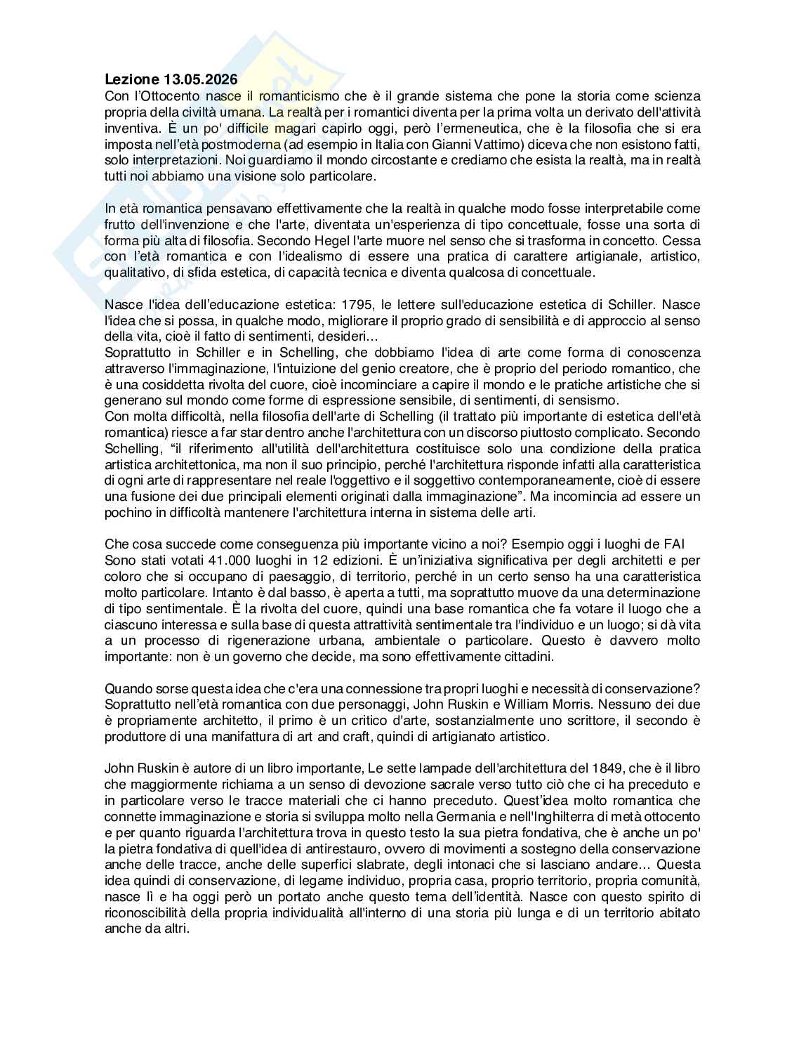 Appunti Lezioni Critica d'arte e d'architettura Pag. 81