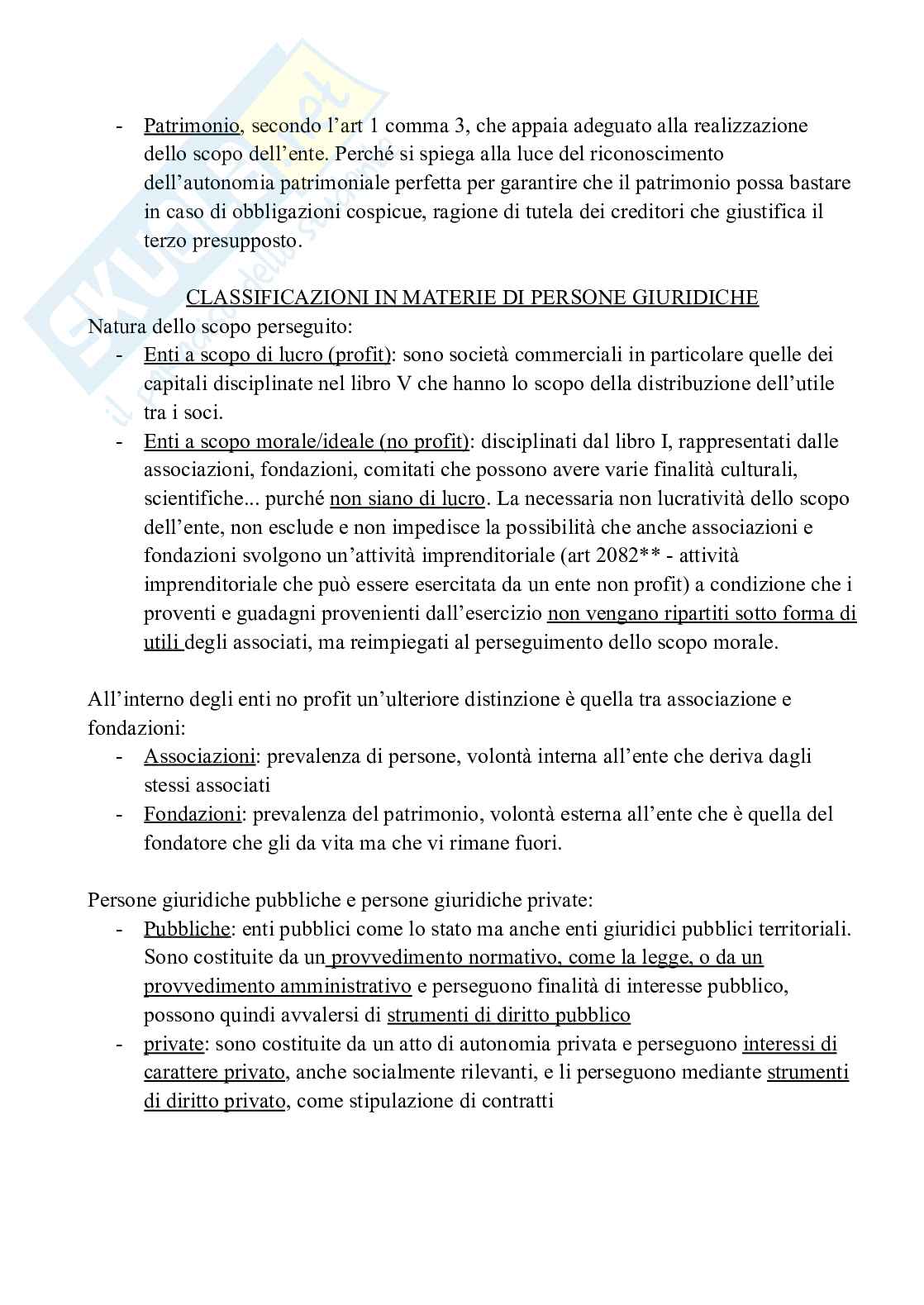 Appunti esame parziale di Istituzioni di diritto privato Pag. 36