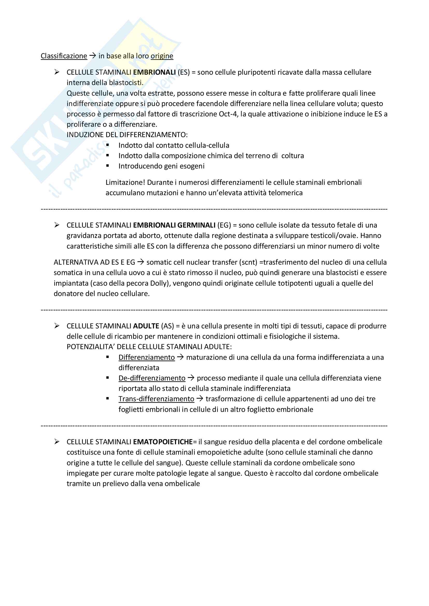 Riassunti di Biologia cellulare Pag. 76
