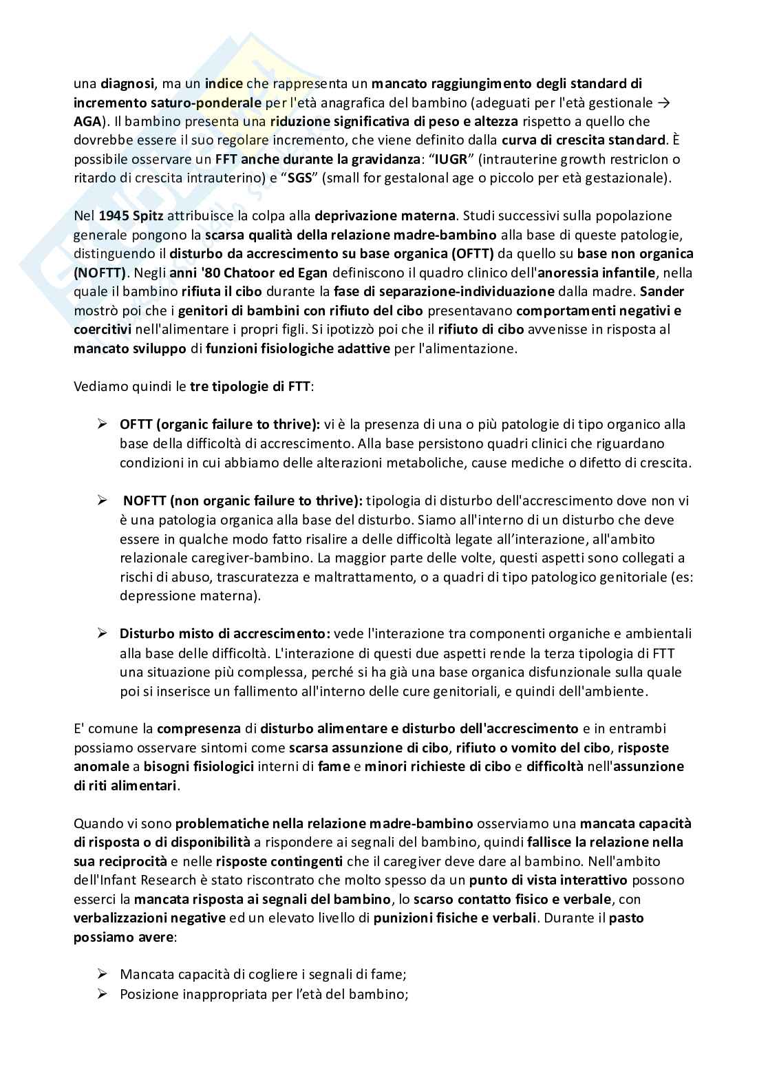 Appunti Psicopatologia dello sviluppo Pag. 36