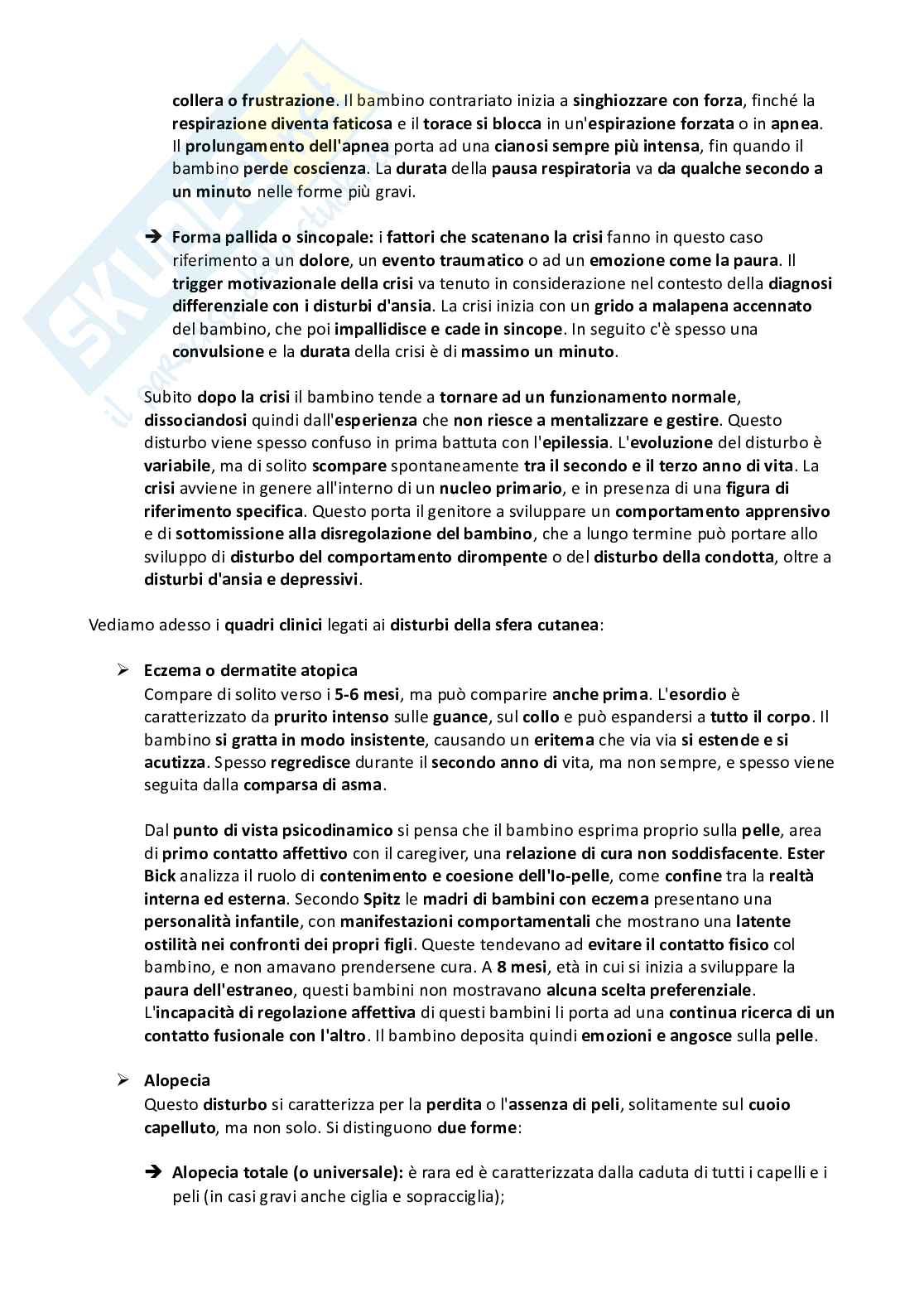 Appunti Psicopatologia dello sviluppo Pag. 66