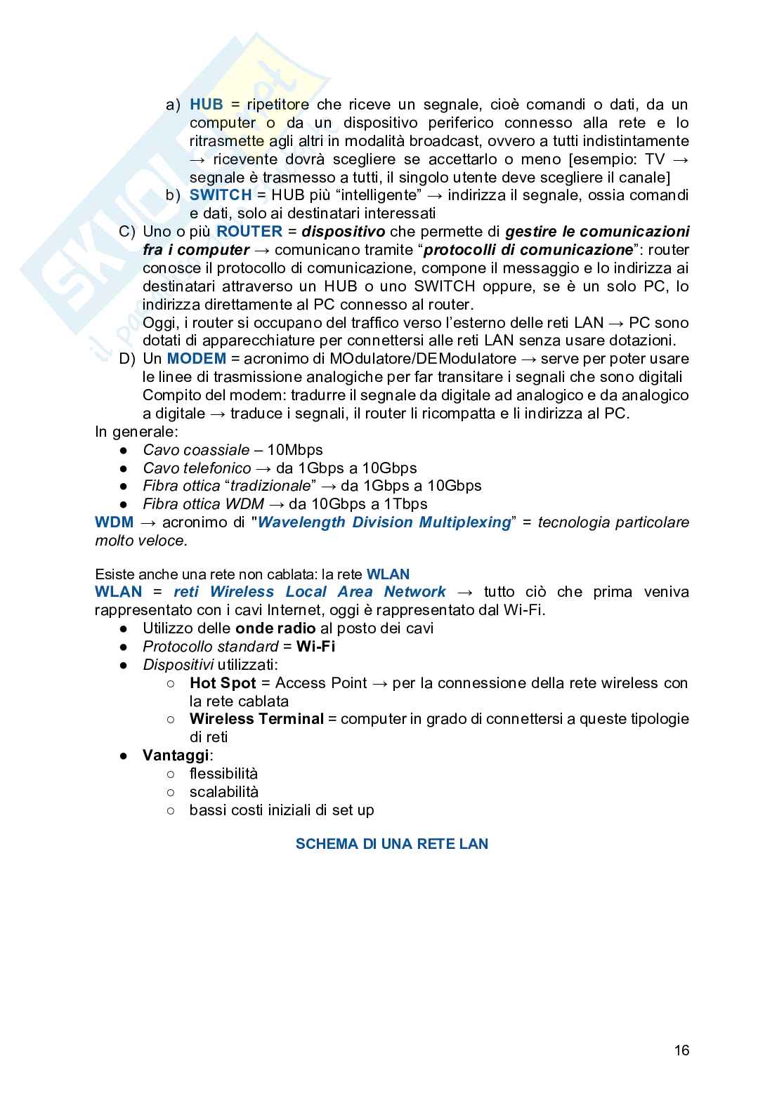 ICT e società dell'Informazione Pag. 16