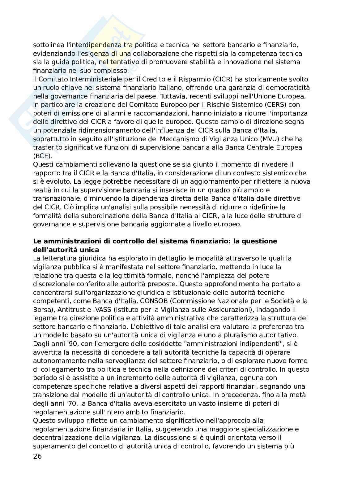 Diritto degli emittenti e degli intermediari finanziari Pag. 26