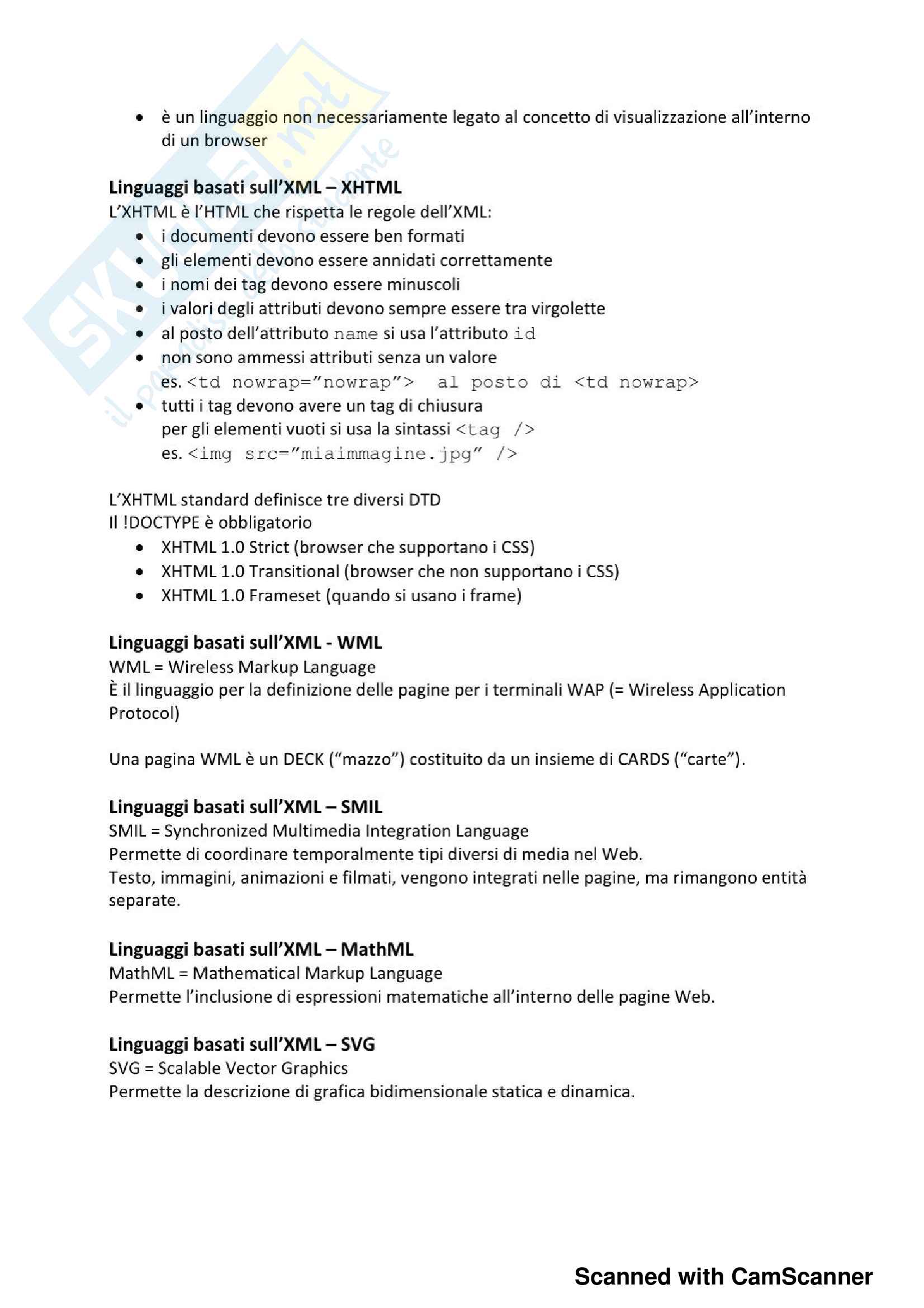 Web design and technologies Pag. 36