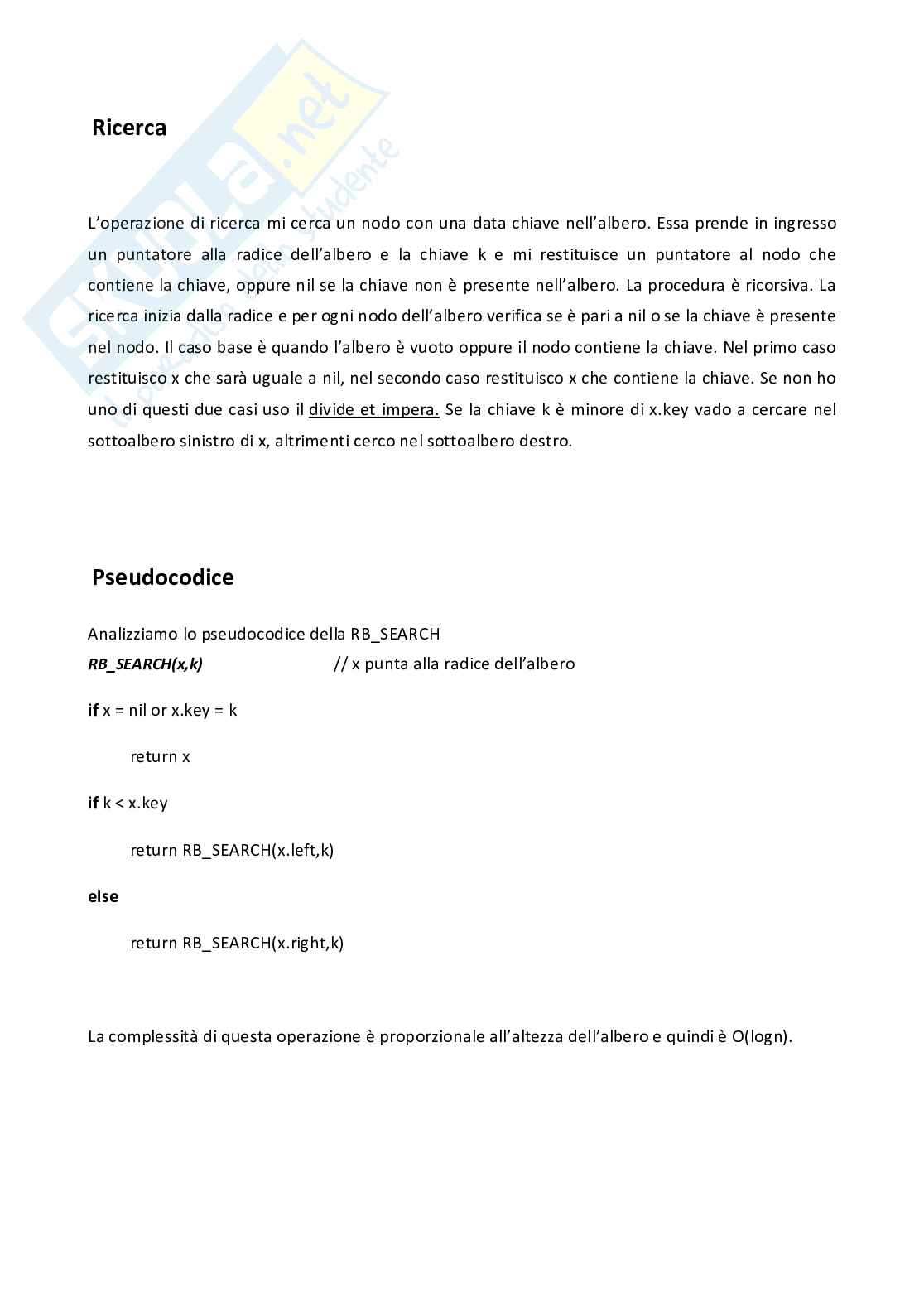 Tesina di Algoritmi e strutture dati Pag. 11