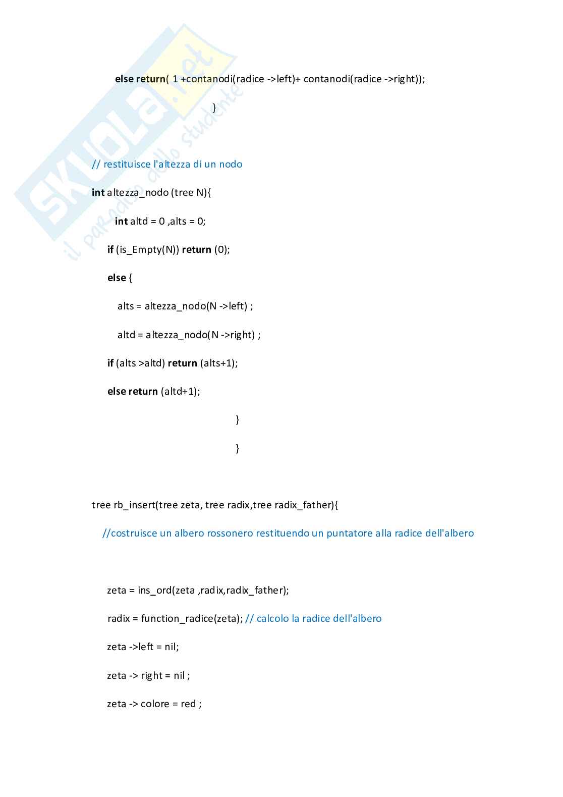 Tesina di Algoritmi e strutture dati Pag. 26