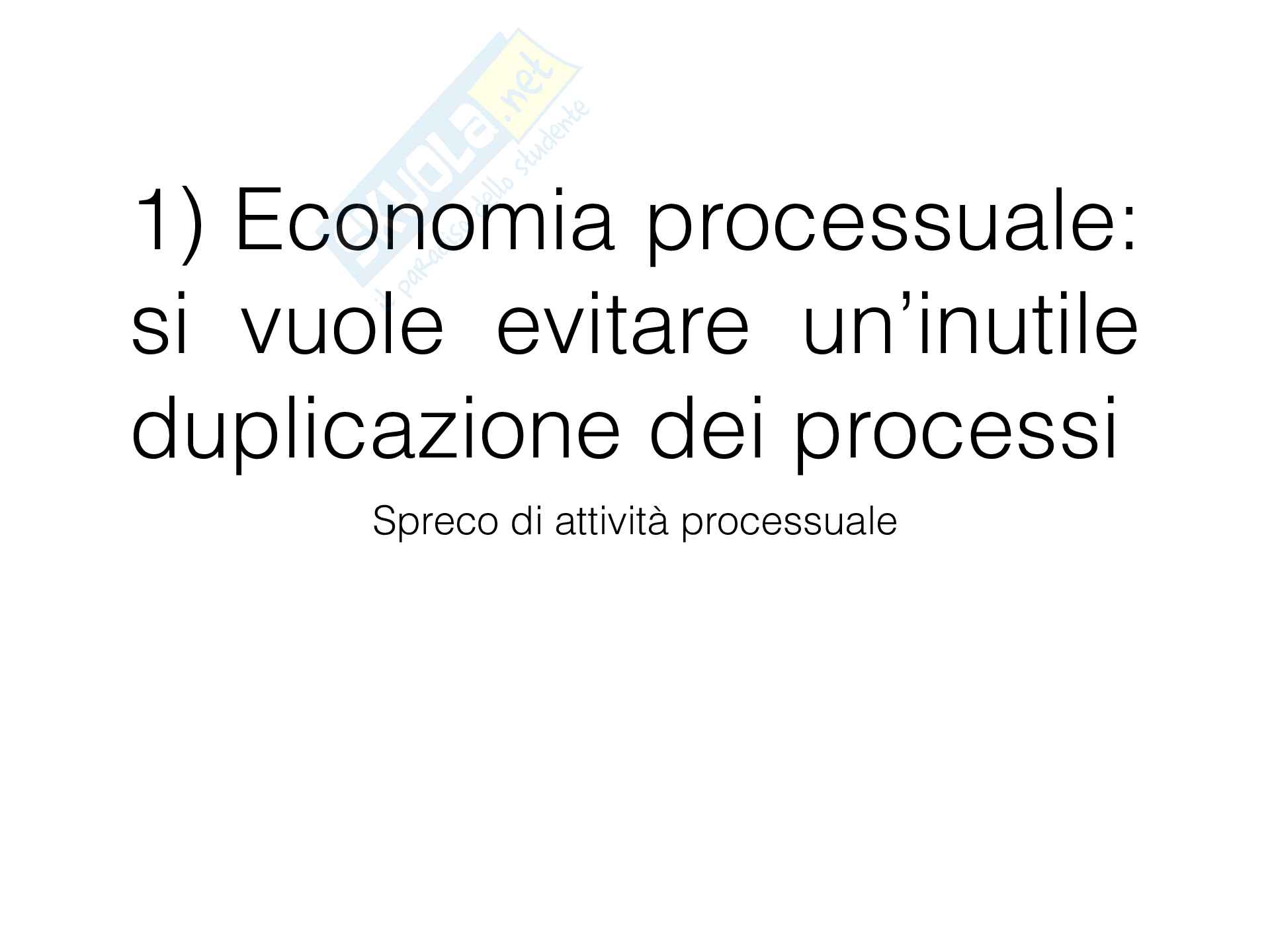 Istituto processuale della litispendenza  Pag. 21