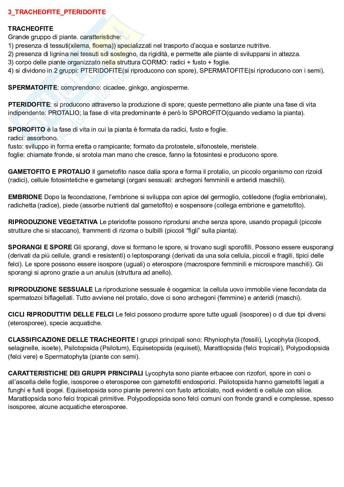 Appunti per Botanica applicata all'architettura Pag. 11