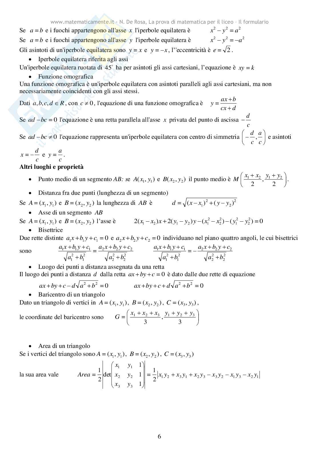 Formulario completo per la maturità Pag. 6