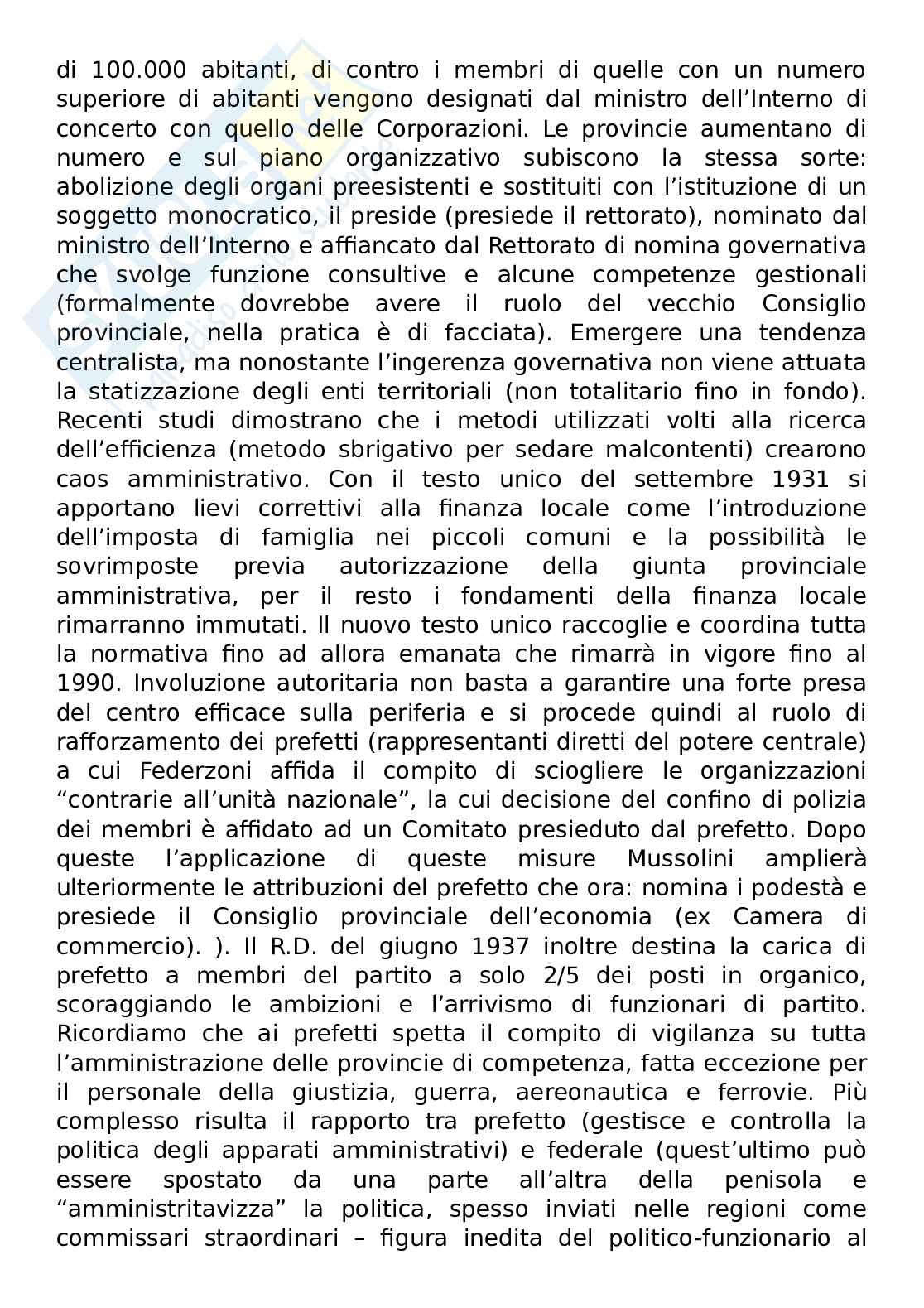 Riassunto di storia delle istituzioni politiche italiane e dell'UE Pag. 21