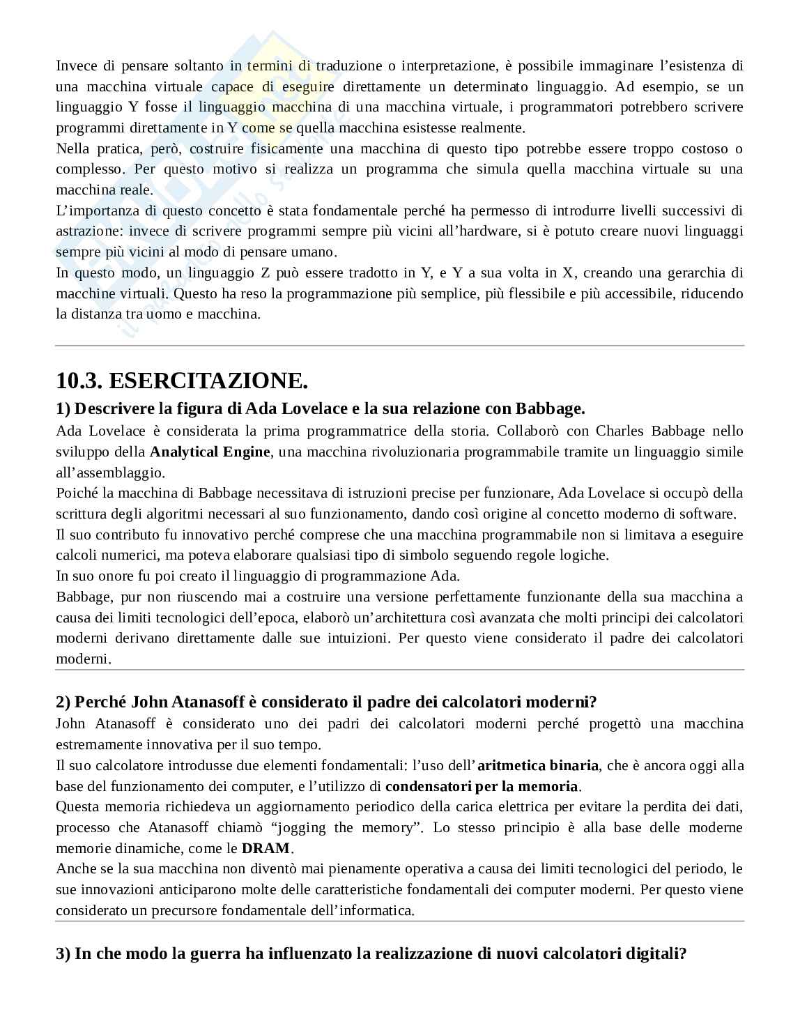 Risposte domande aperte Abilità informatiche e telematiche Pag. 2