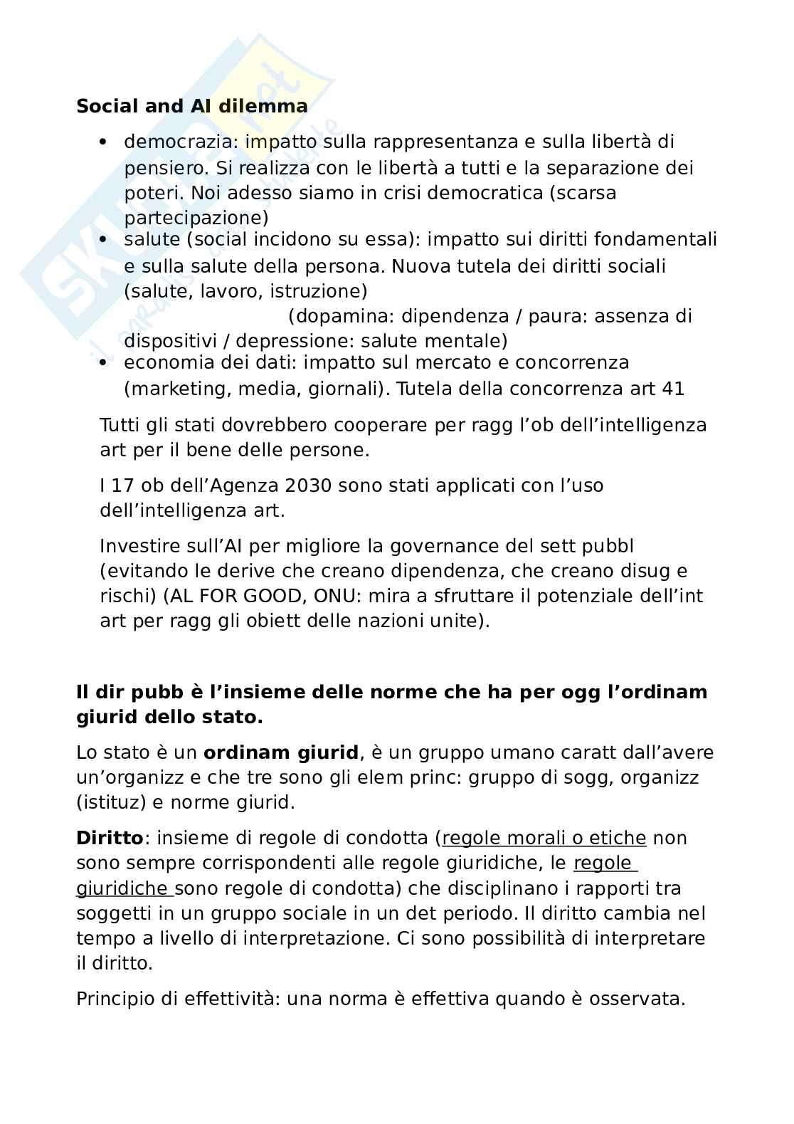 Fonti del diritto Pag. 1